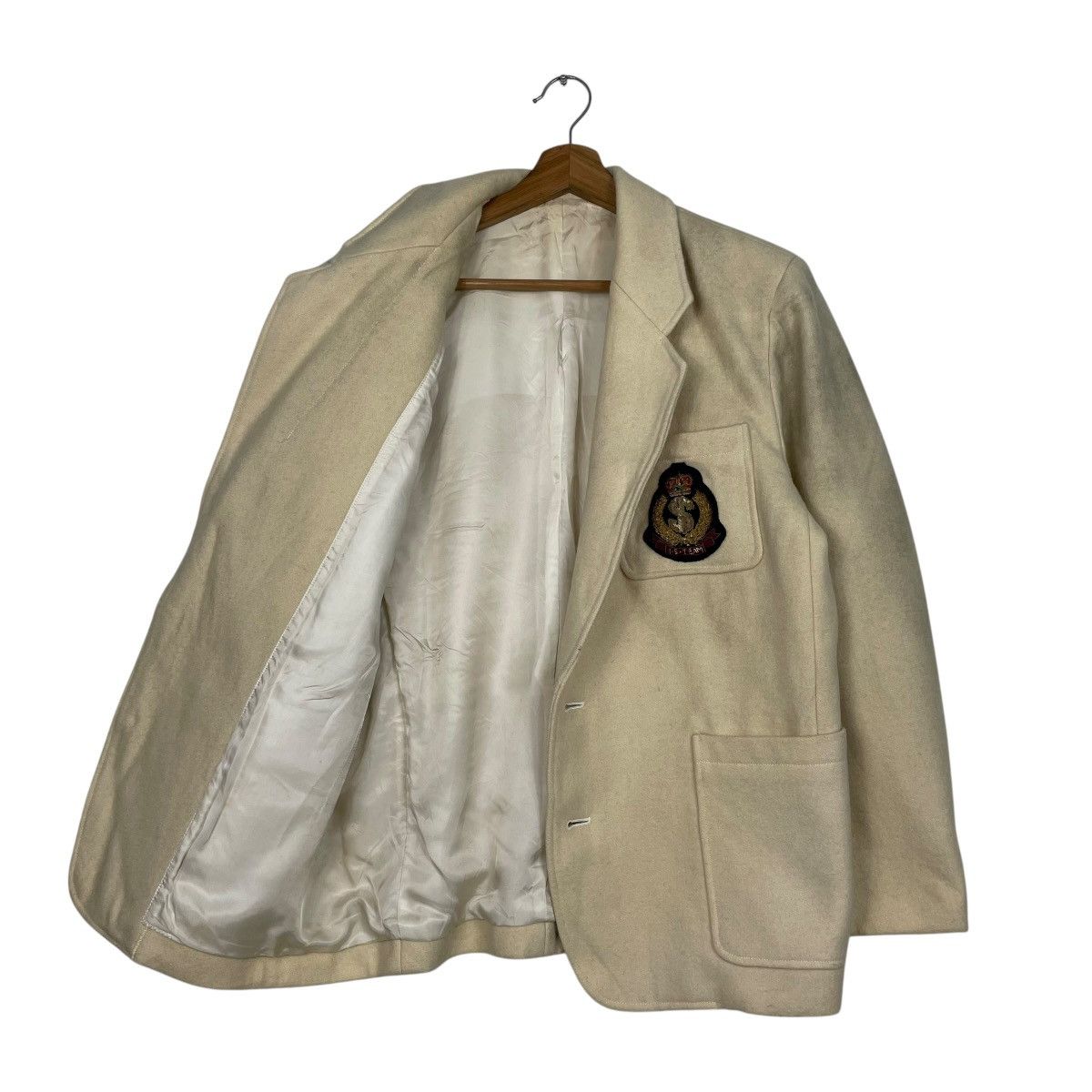 Issey Miyake Vintage Issey Miyake Wool Blazer Jacket Size US M / EU 48-50 / 2 - 9 Thumbnail
