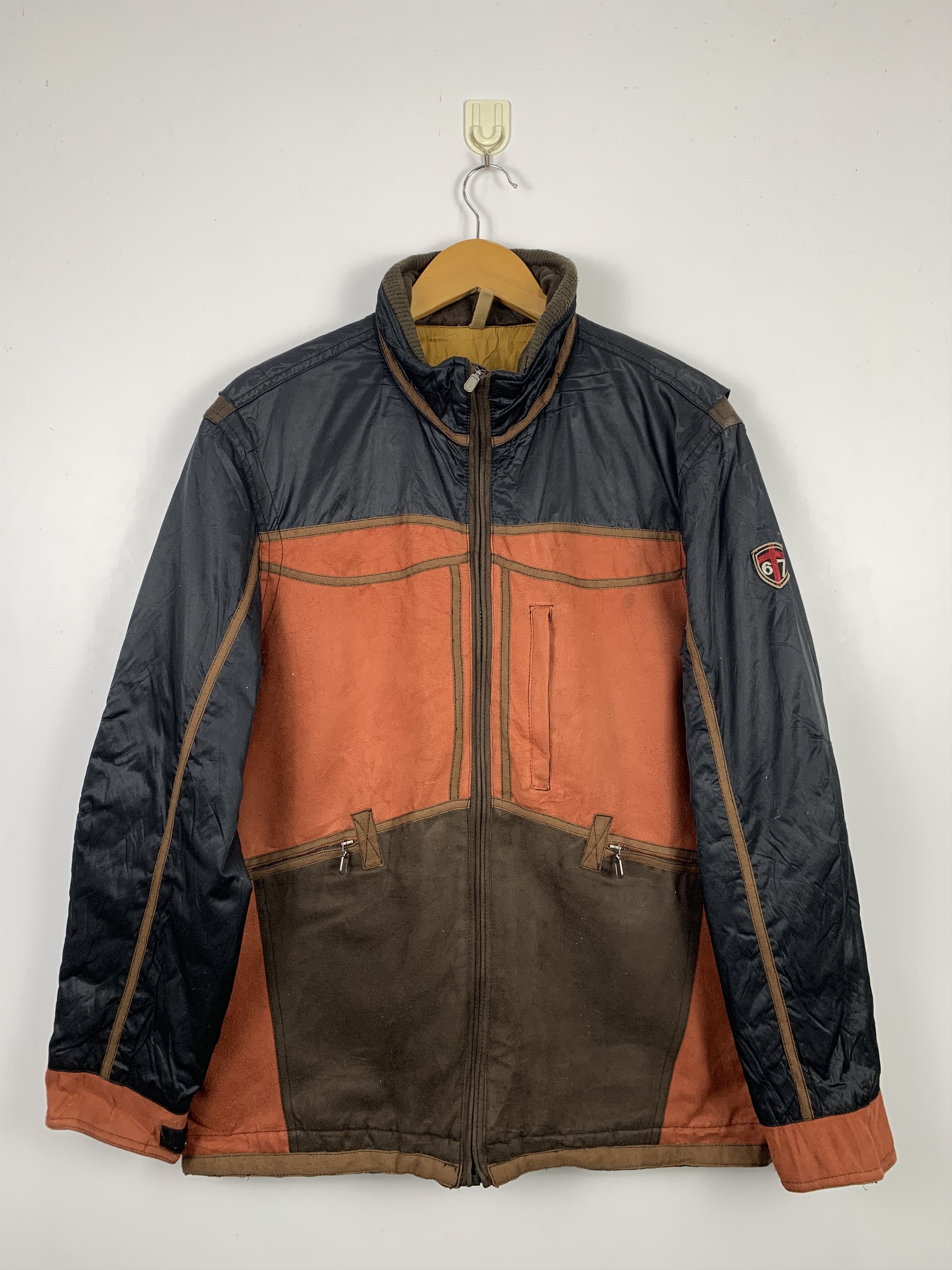 Vintage 90s Motorcycle Racing Riding Jacket J1308