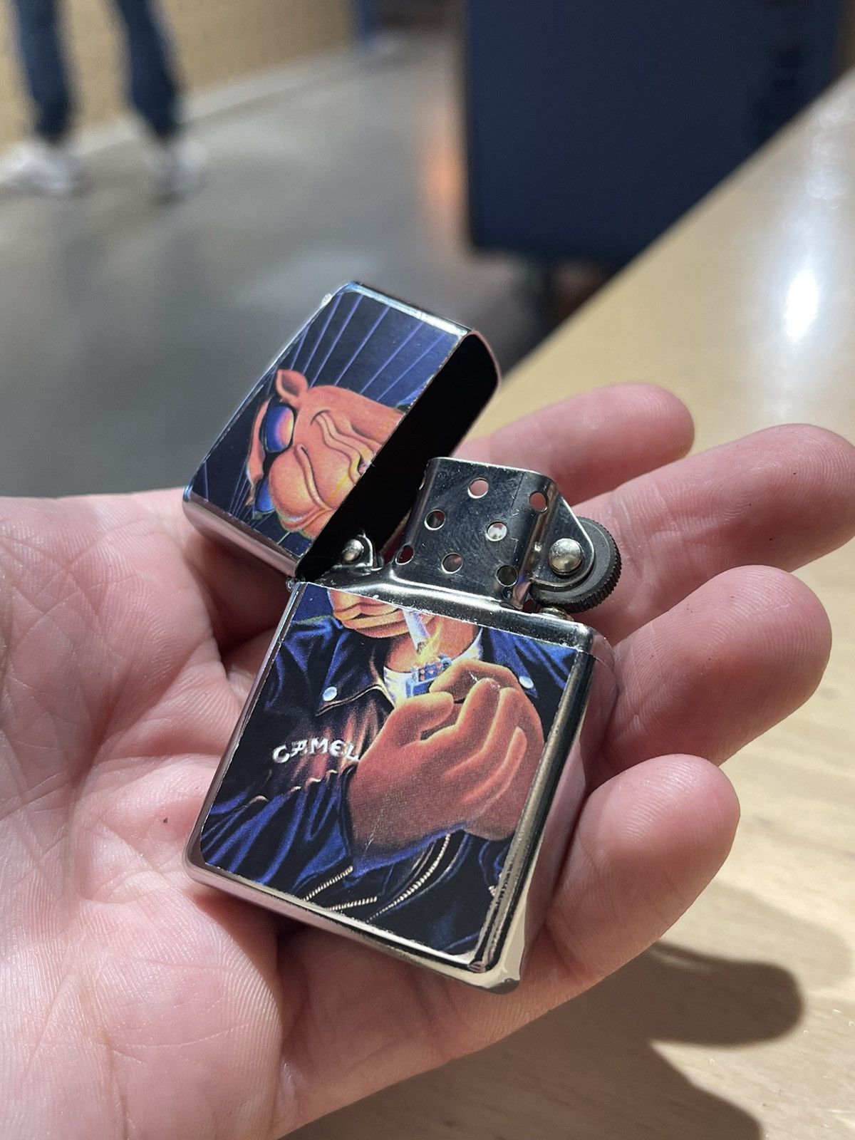 Camel 🔥RARE CAMEL LIGHTER 00s two sided WORKING ❗️ Size ONE SIZE - 1 Thumbnail