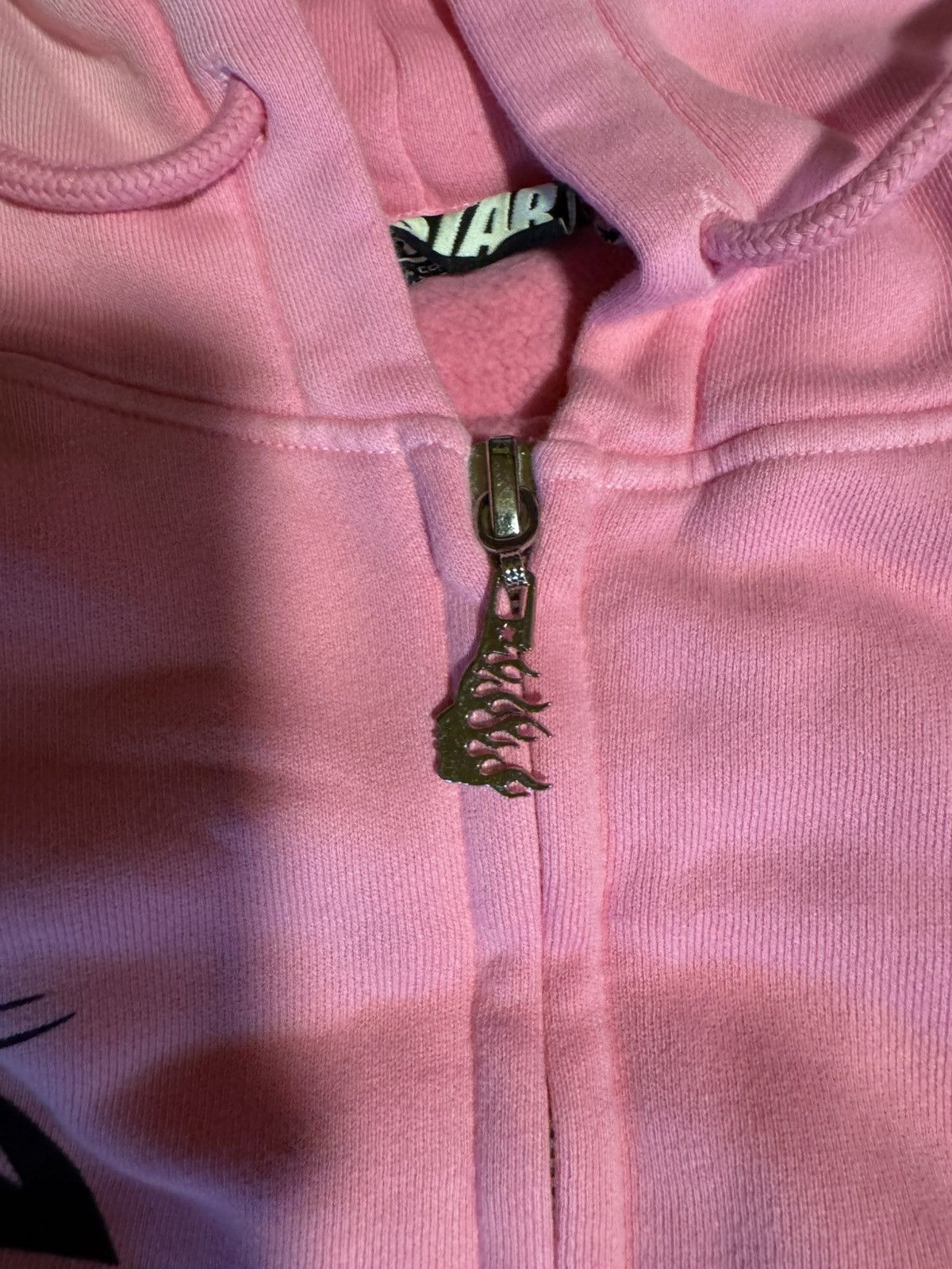 Complex × HELLSTAR Hellstar x Complex Sports Flame Zip-Up ‘Pink’ Size US XL / EU 56 / 4 - 16 Thumbnail