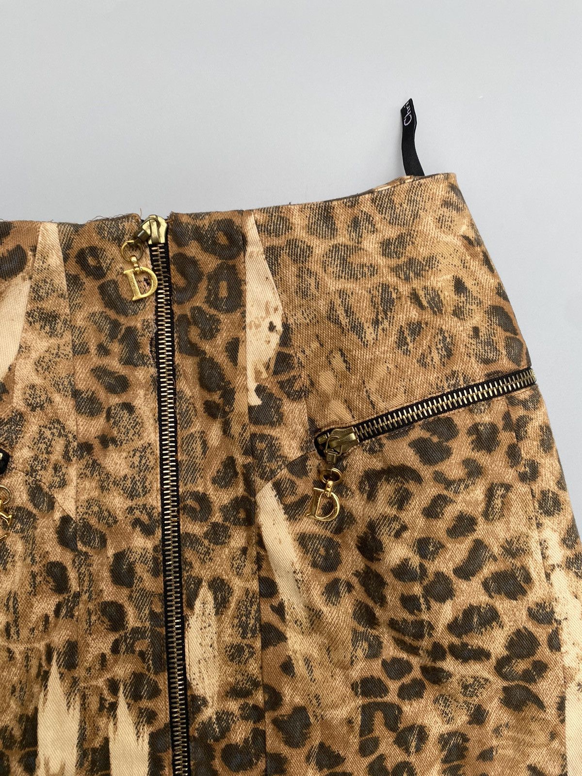 Leopard Print Silk Skirt| Authentic & Vintage | ReSee