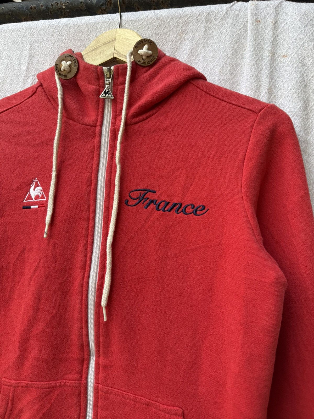 Le Coq Sportif Le coq sportif sweatshirt zipper hoodie Size US S / EU 44-46 / 1 - 4 Thumbnail