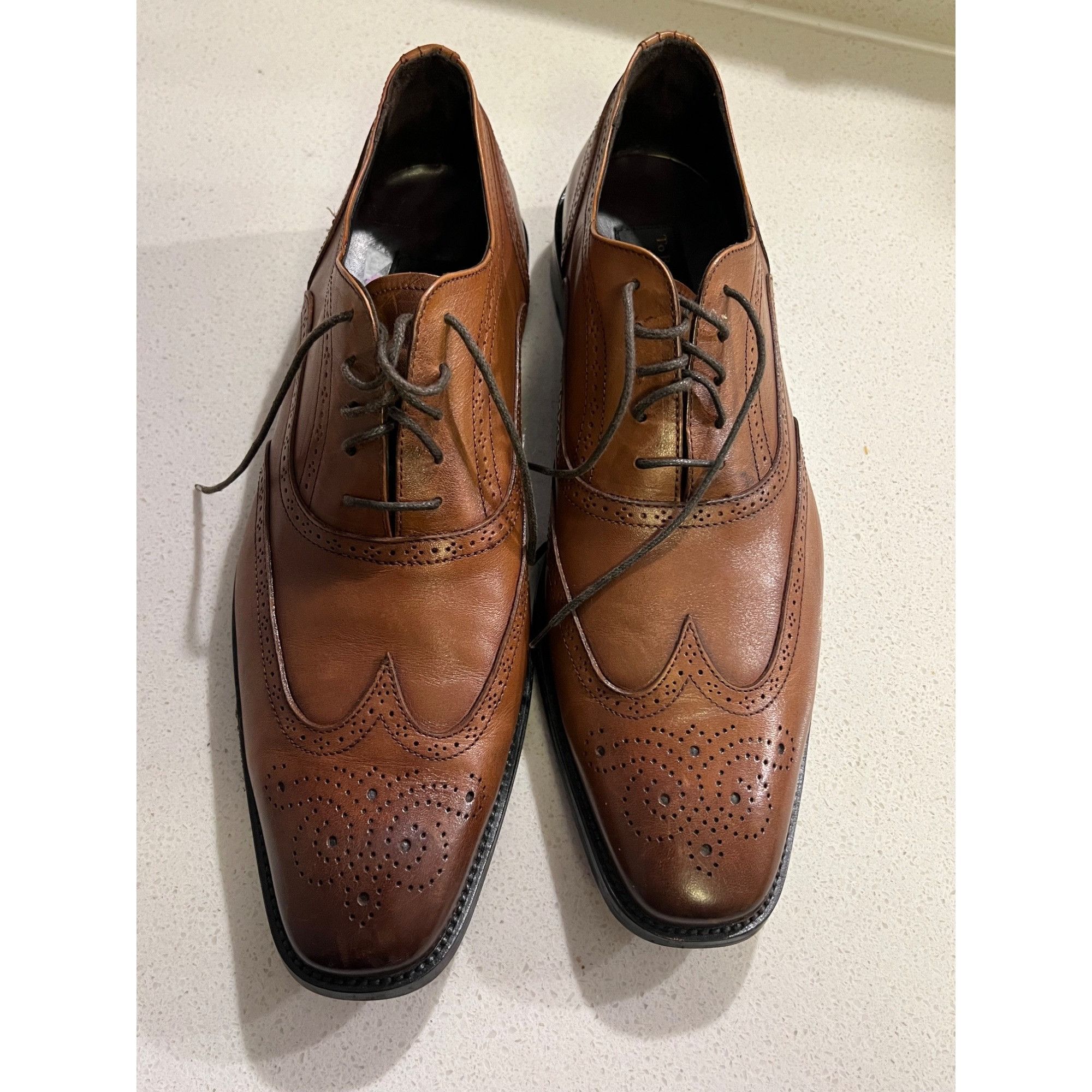Other To Boot New York Men's Brown Cap Toe Oxford - Size 13 Size US 13 / EU 46 - 4 Thumbnail