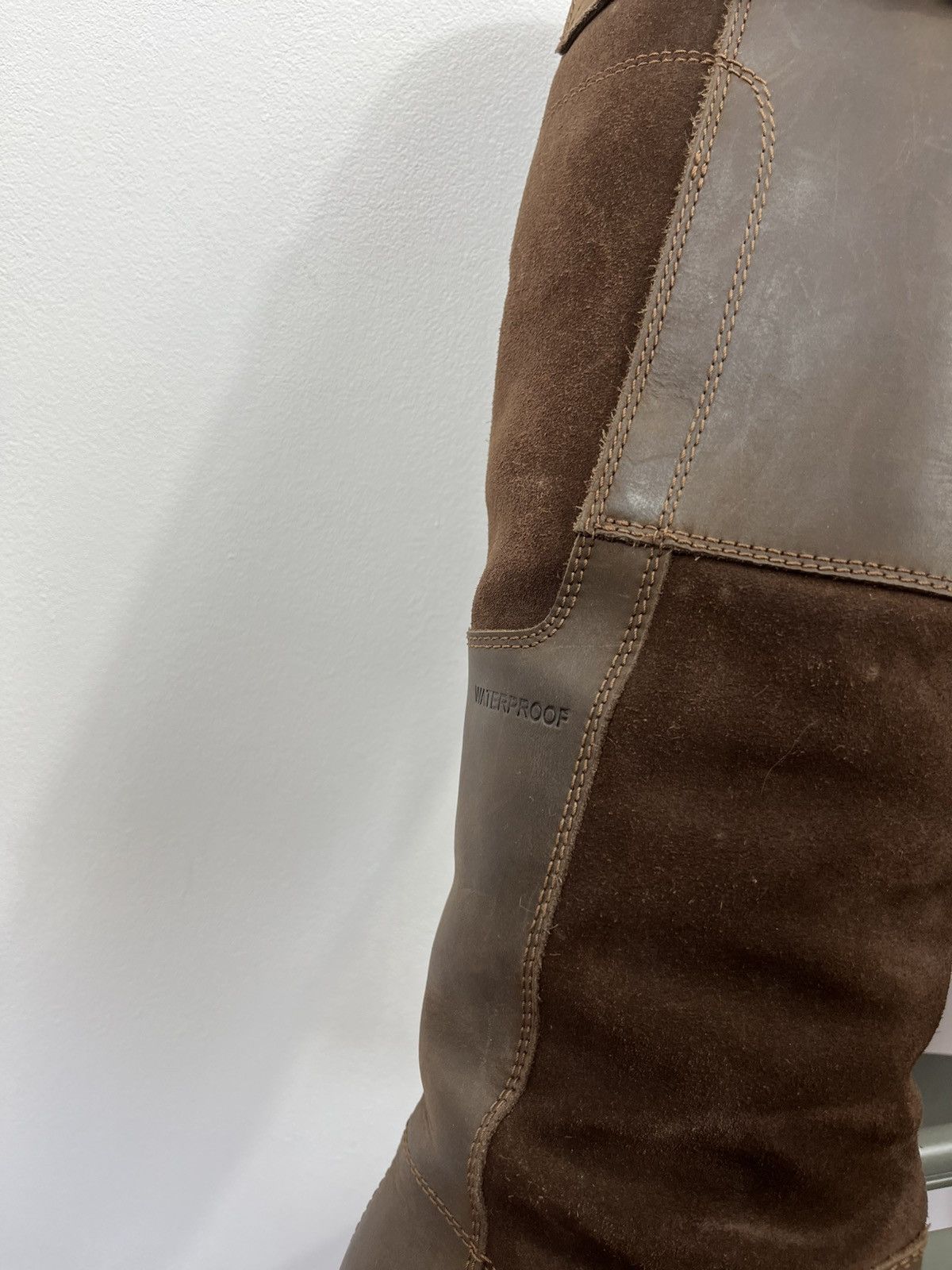 Other Waterproof Leather Knee High Boots Riding Outdoor EU 40 Size US 9 / IT 39 - 4 Thumbnail