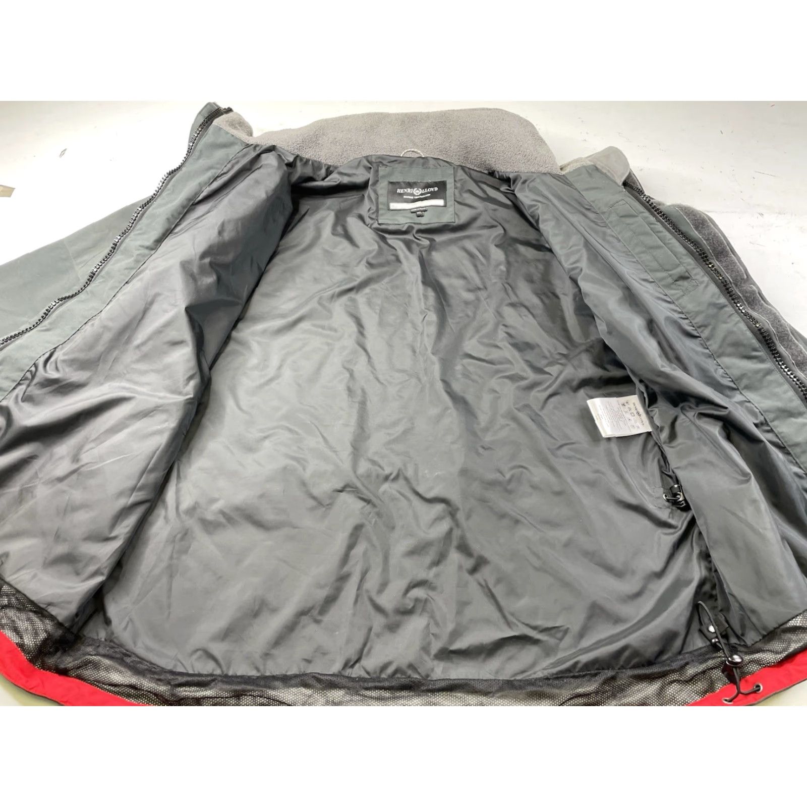 Henri Lloyd Henri Lloyd Jacket Mens XL Hooded Inshore Osprey Polyamide Waterproof All Seasons Gray Blue Logo Size US XL / EU 56 / 4 - 3 Thumbnail