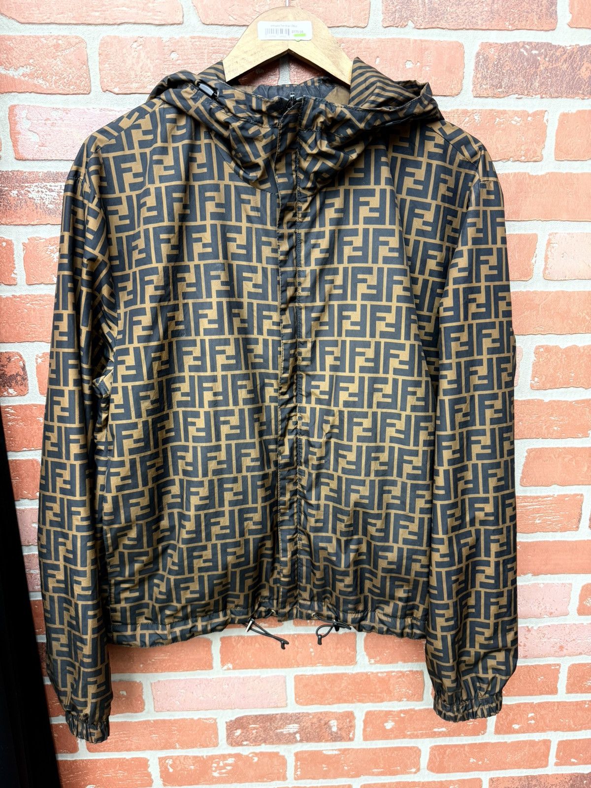 Fendi Fendi Zucca Monogram Reversible Windbreaker Jacke Size US S / EU 44-46 / 1 - 5 Thumbnail