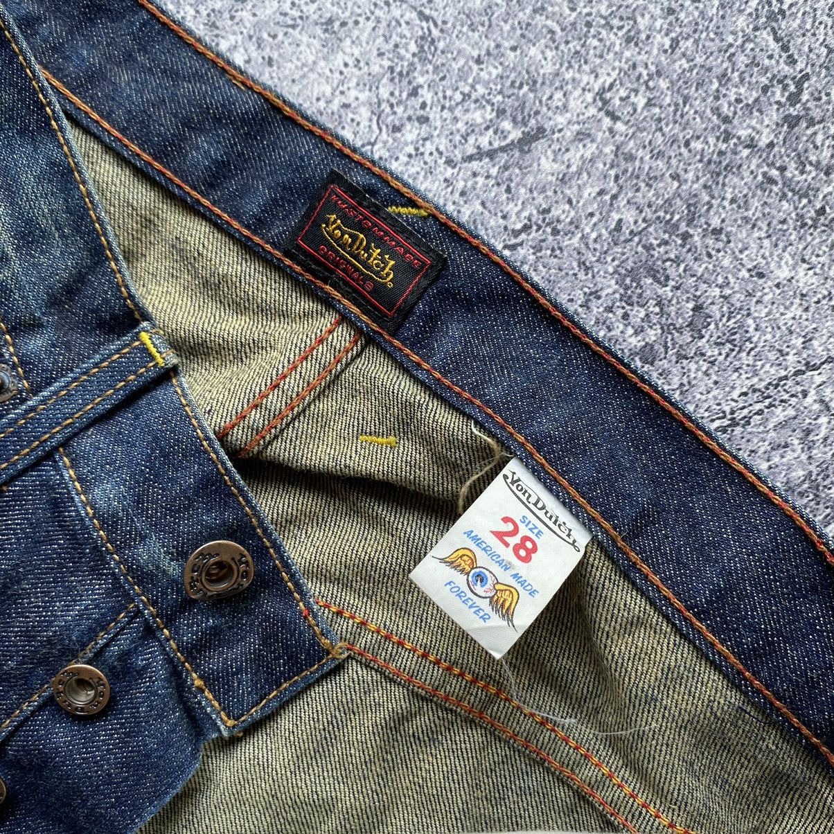 Von Dutch Y2k💥 VON DUTCH Patchwork Vintage Denim Pants Size US 28 / EU 44 - 9 Thumbnail