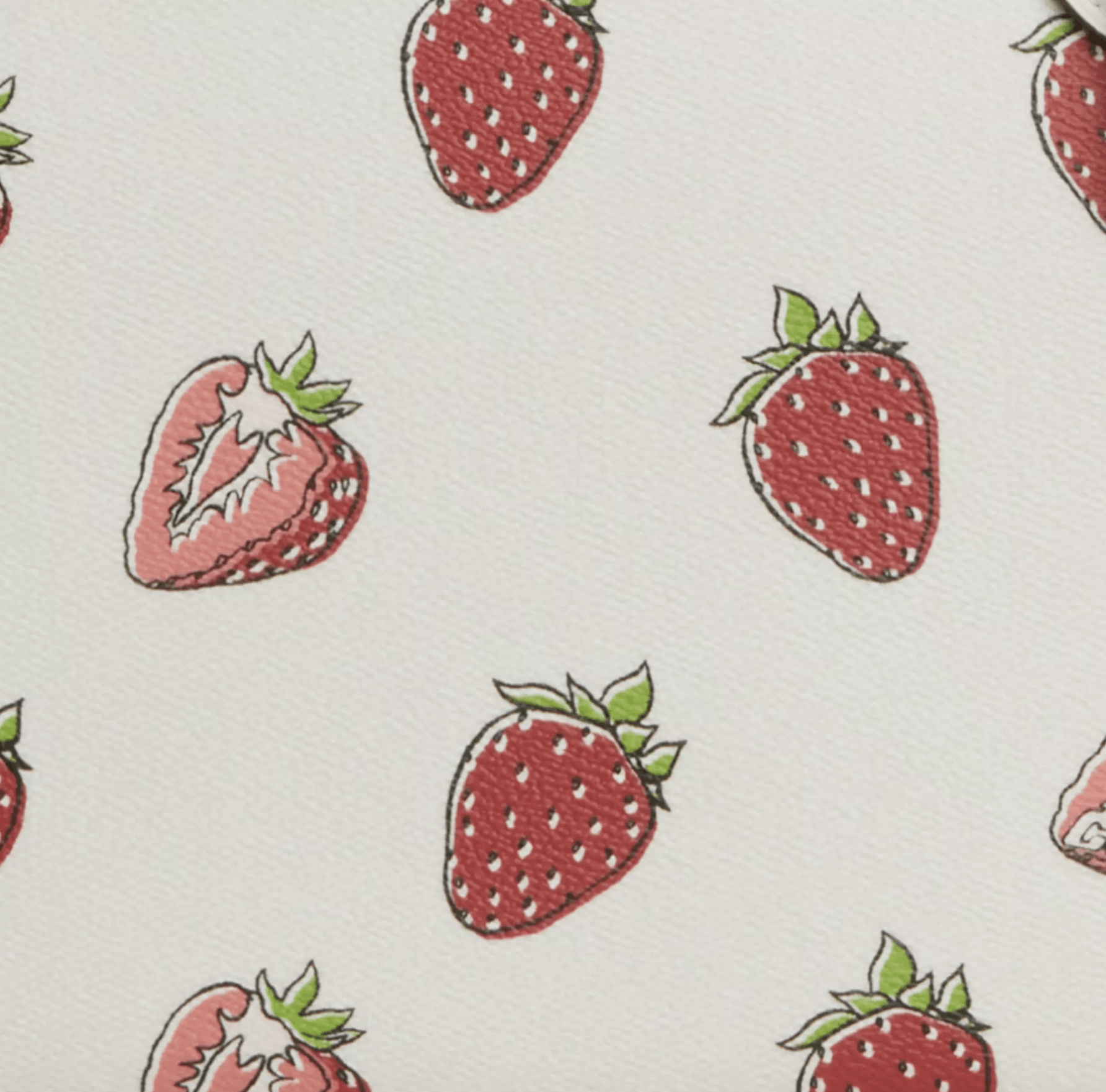 Coach Gallery Tote Bag With Strawberry Print CAR34 Size ONE SIZE - 10 Thumbnail