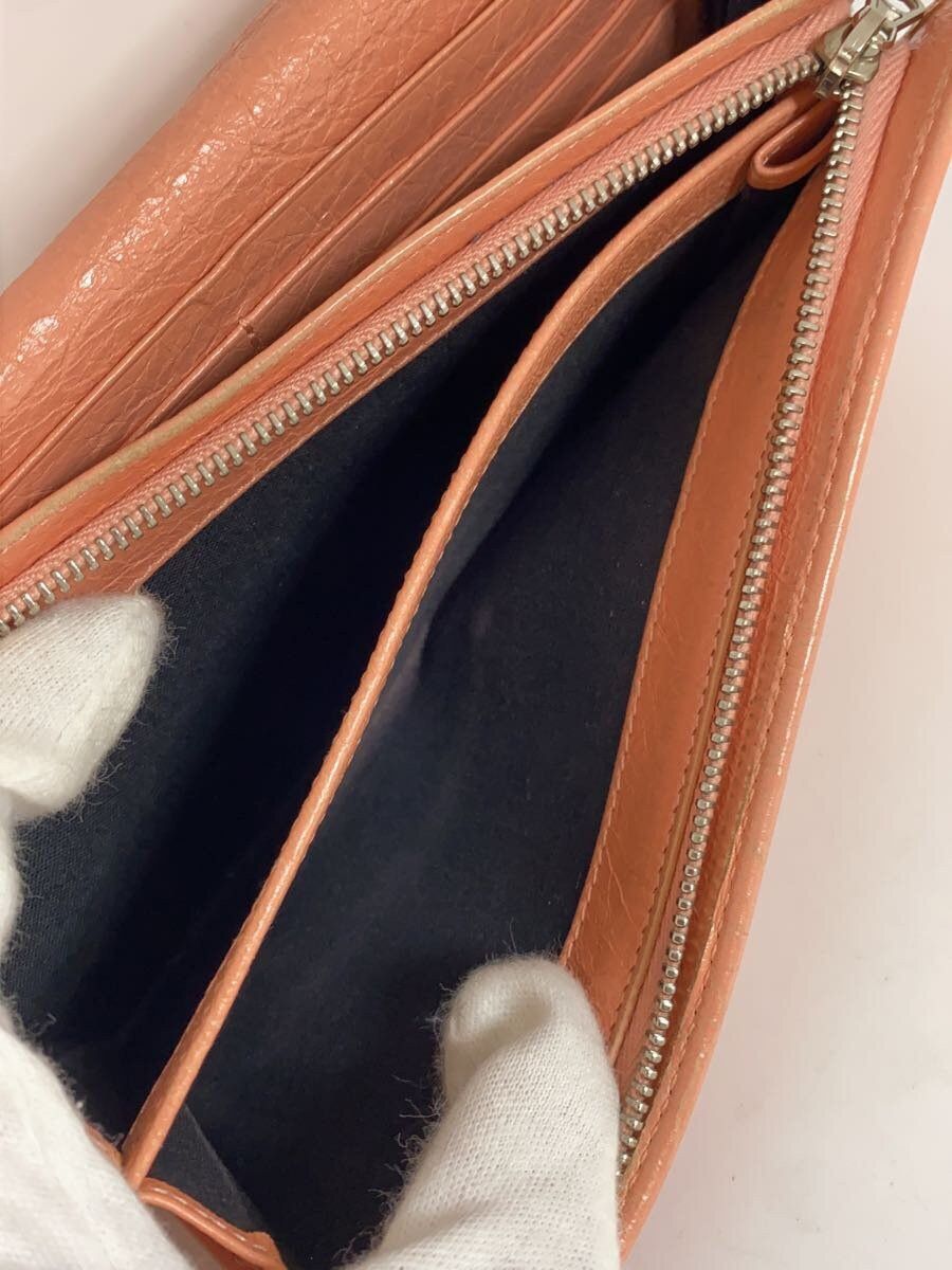 Balenciaga Balenciaga Leather Long Wallet Pink Size ONE SIZE - 5 Thumbnail