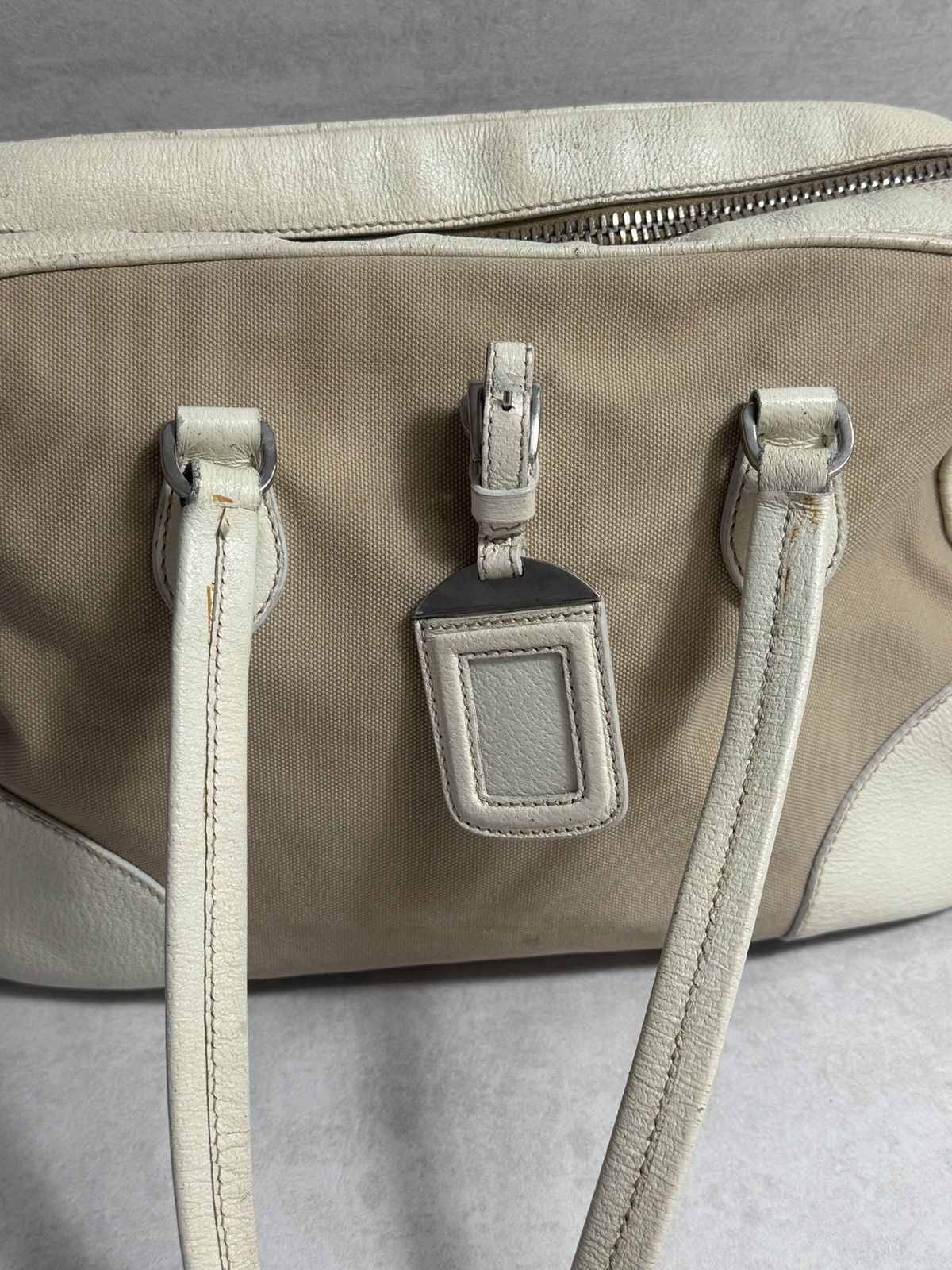 Prada Prada Boston Bag/ Bowling Bag Model BL0187 Size ONE SIZE - 14 Thumbnail