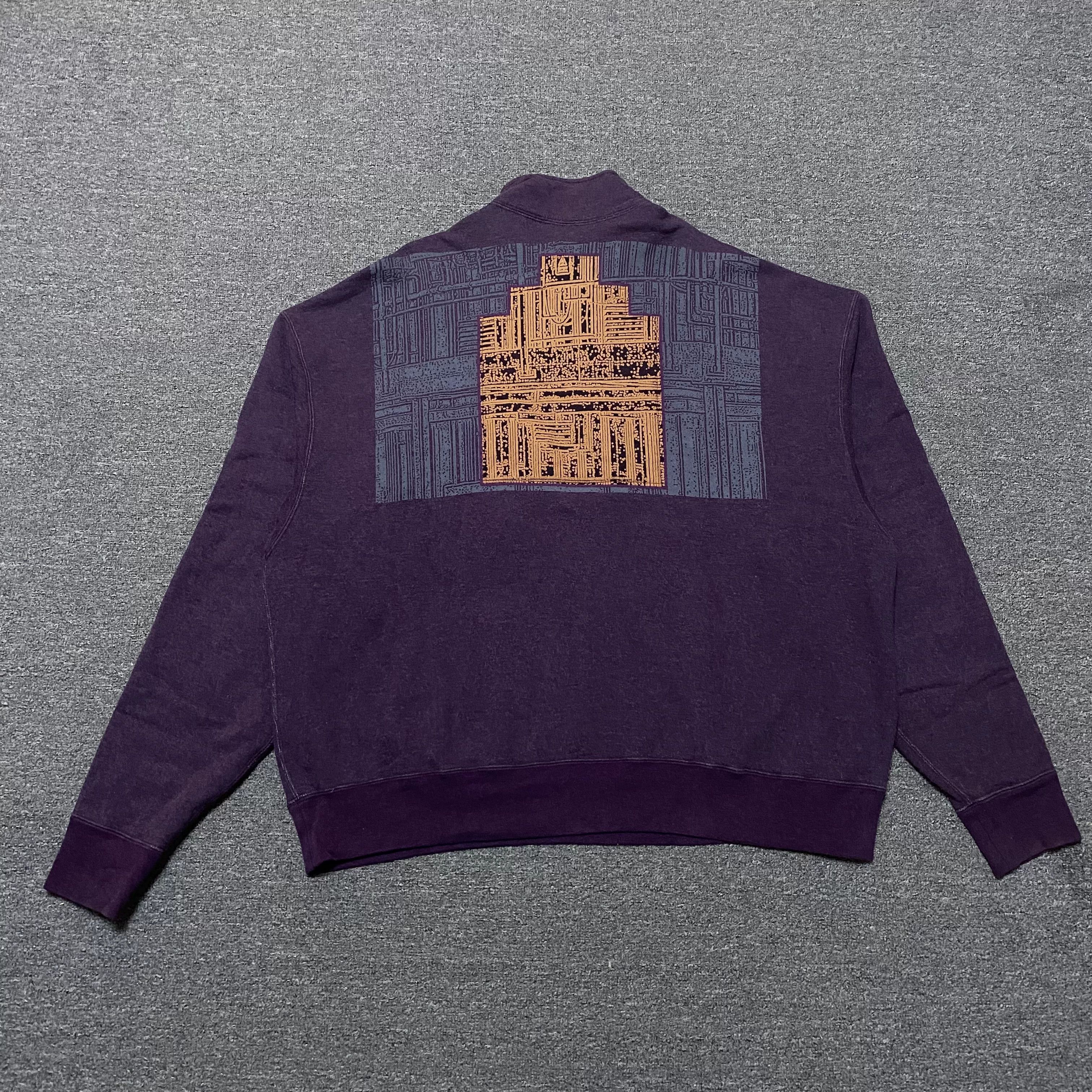 Cav Empt CAVEMPT Half-Zip Building Hoodie Size US XL / EU 56 / 4 - 1 Thumbnail