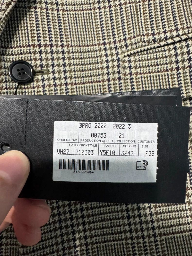 Saint Laurent Paris Saint Laurent Paris Saint Laurent Paris Plaid women's jack Size US M / EU 48-50 / 2 - 3 Thumbnail