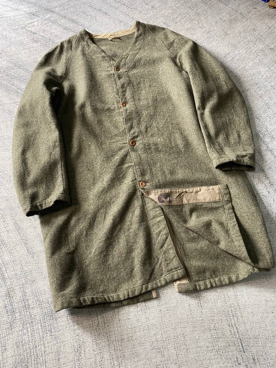 Vintage Vintage Swedish Army M39 Wool Button Coat Jacket Size US M / EU 48-50 / 2 - 4 Thumbnail