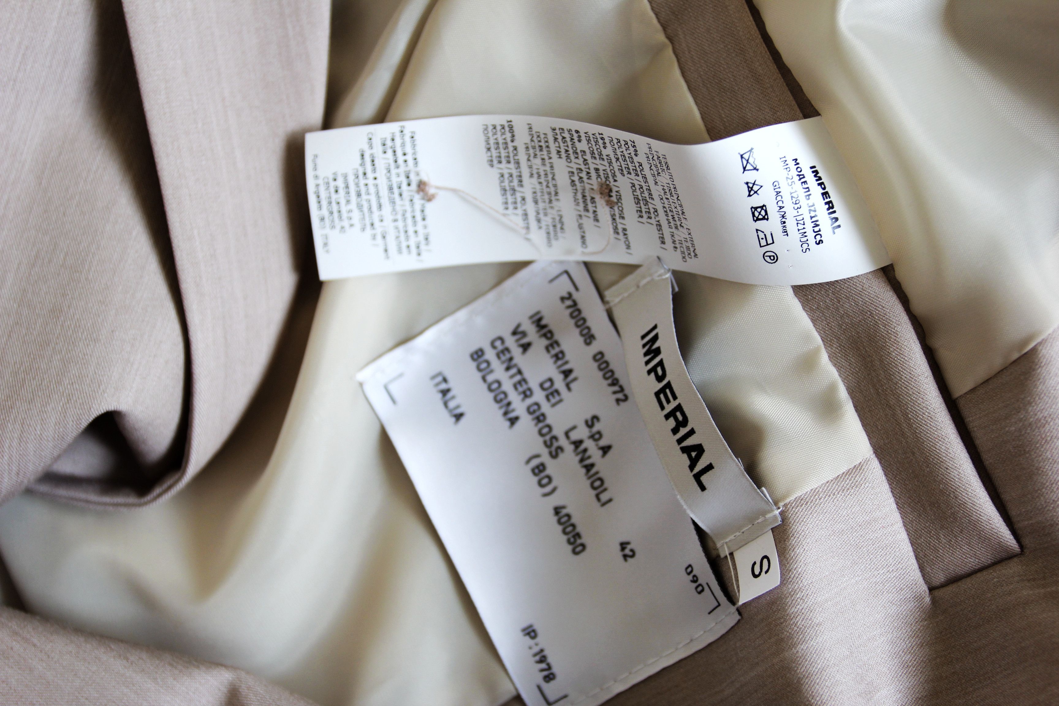 Imperial BNWT SS25 IMPERIAL DOUBLE BREASTED BLAZER JACKET S Size US S / EU 44-46 / 1 - 9 Thumbnail