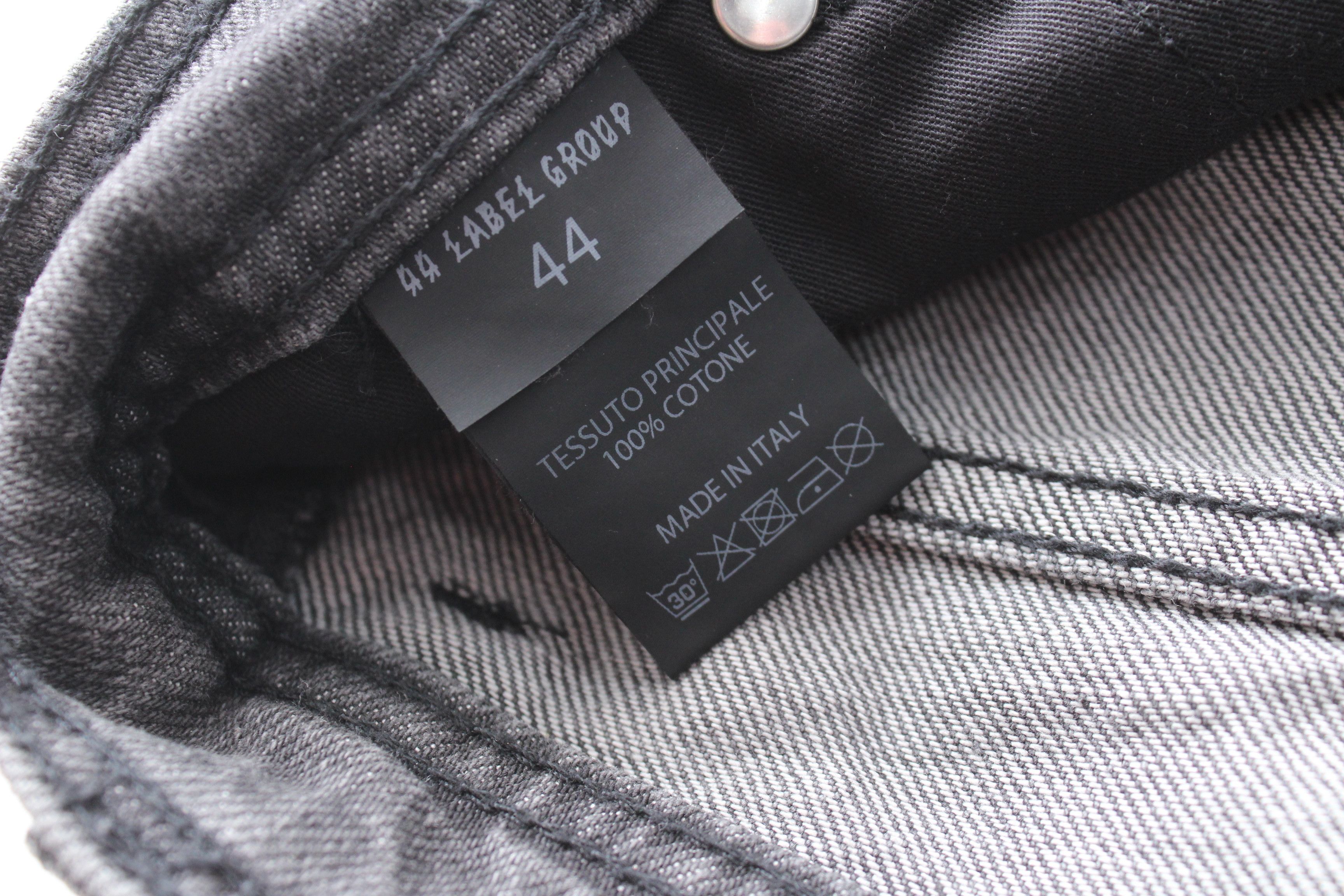 44 LABEL GROUP 44 Label Group Skyscraper Straight Leg Grey Jeans 44 Kobosil Size US 28 / EU 44 - 6 Thumbnail