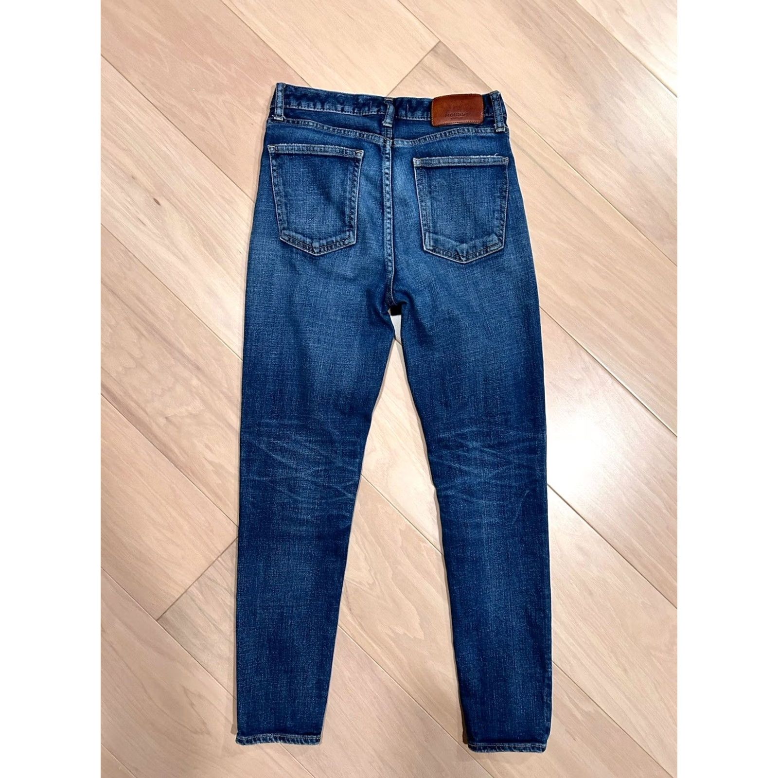 MOUSSY Moussy Vintage Cameron Skinny Blue Denim Jean Japan Made Women’s 27x27 Size 27" / US 4 / IT 40 - 3 Thumbnail