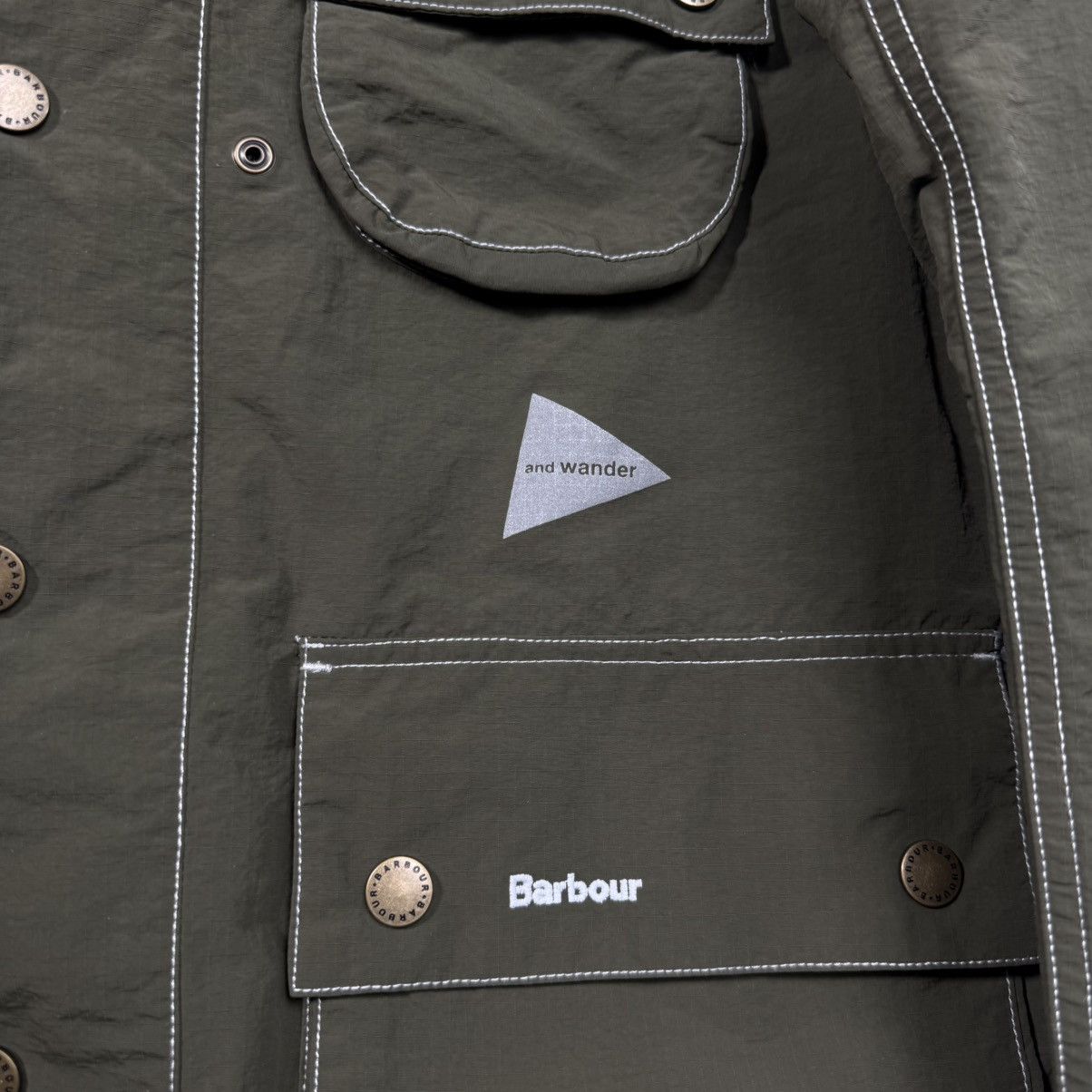 Barbour Vintage Barbour And Wander Nylon Jacket Size US S / EU 44-46 / 1 - 2 Thumbnail