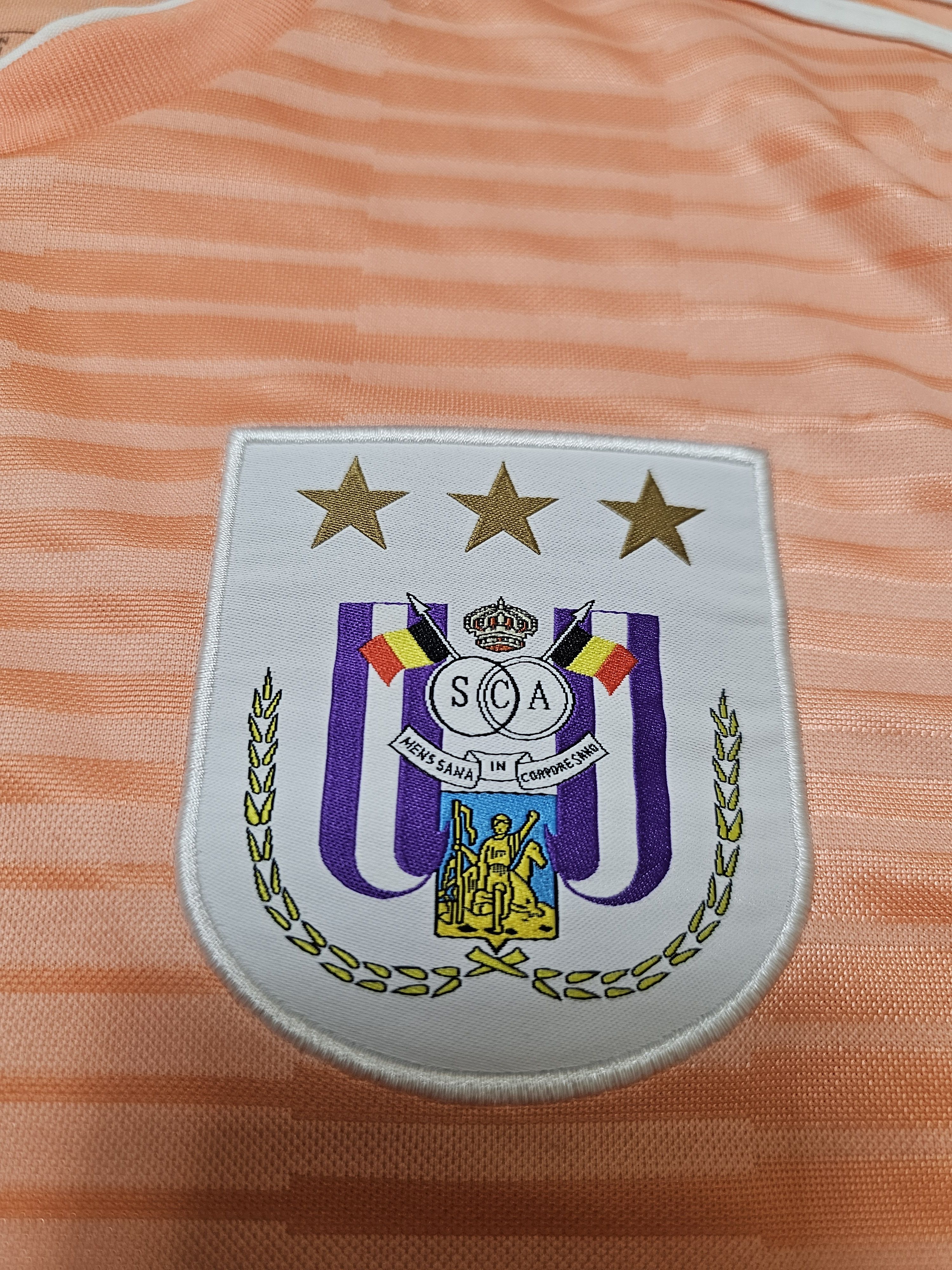 Adidas ANDERLECHT 2018 2019 AWAY FOOTBALL SHIRT SOCCER JERSEY Size US M / EU 48-50 / 2 - 4 Thumbnail