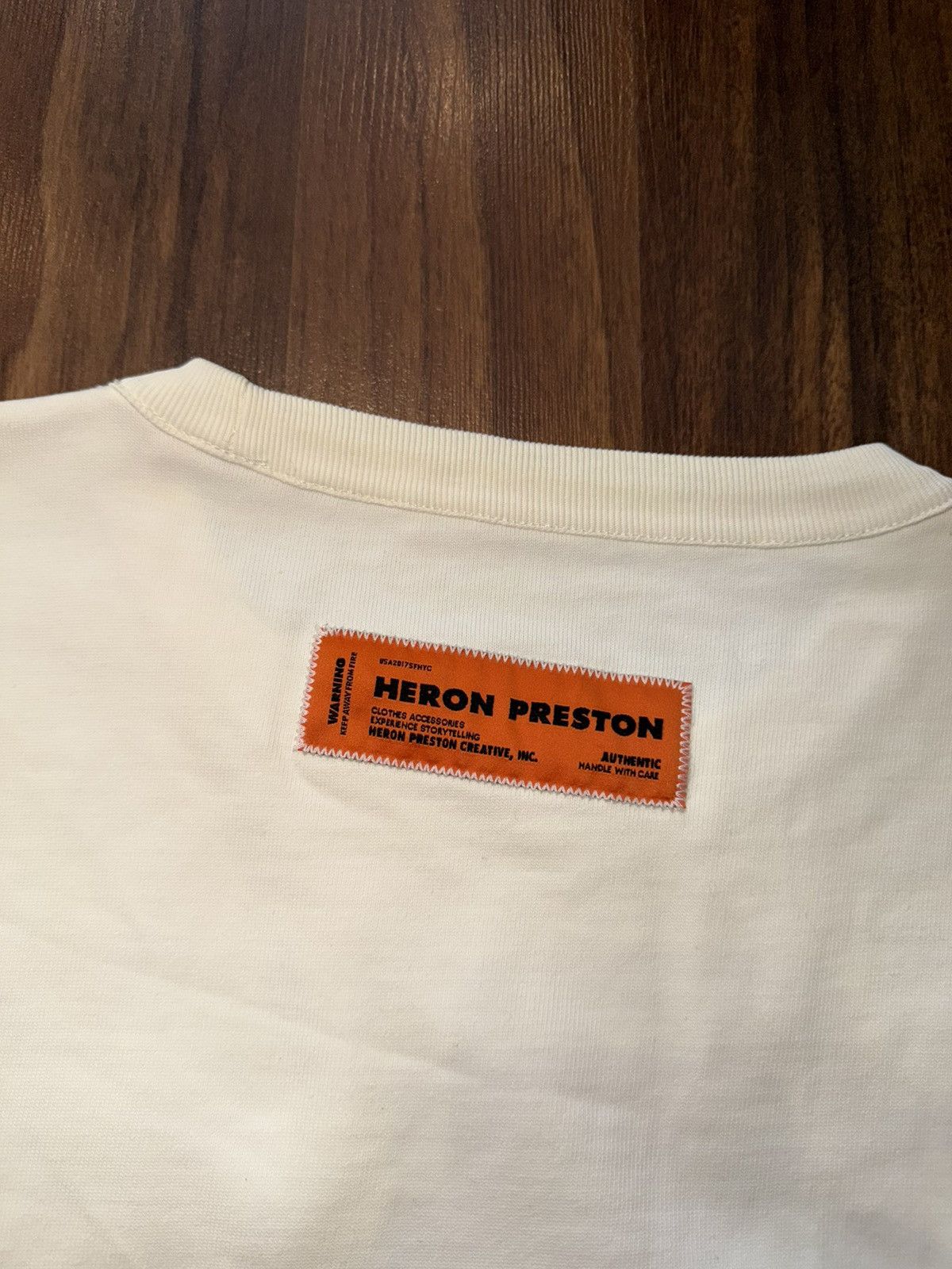 Heron Preston Heron Preston White Iykyk Tee Size US XL / EU 56 / 4 - 8 Thumbnail