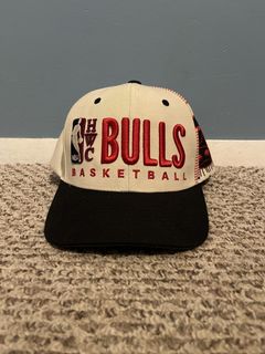 Vintage Rare Chicago Bulls NBA 3 Peat Champion Sports Hat Cap Vtg Snapback
