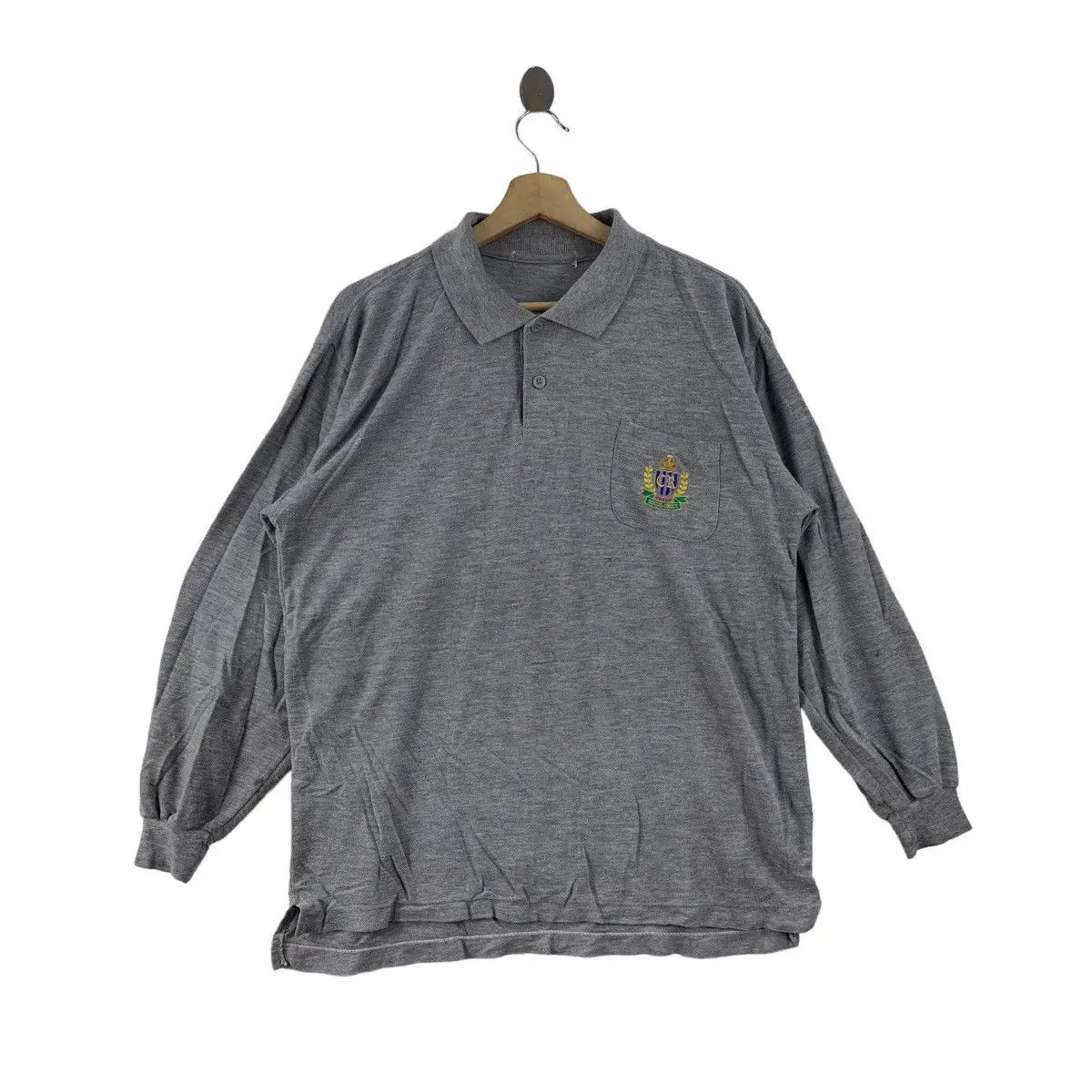 Vintage Vintage 90’ COCCO CROCO ITALY Embroidered Polo Tee Shirt Size US L / EU 52-54 / 3 - 1 Thumbnail