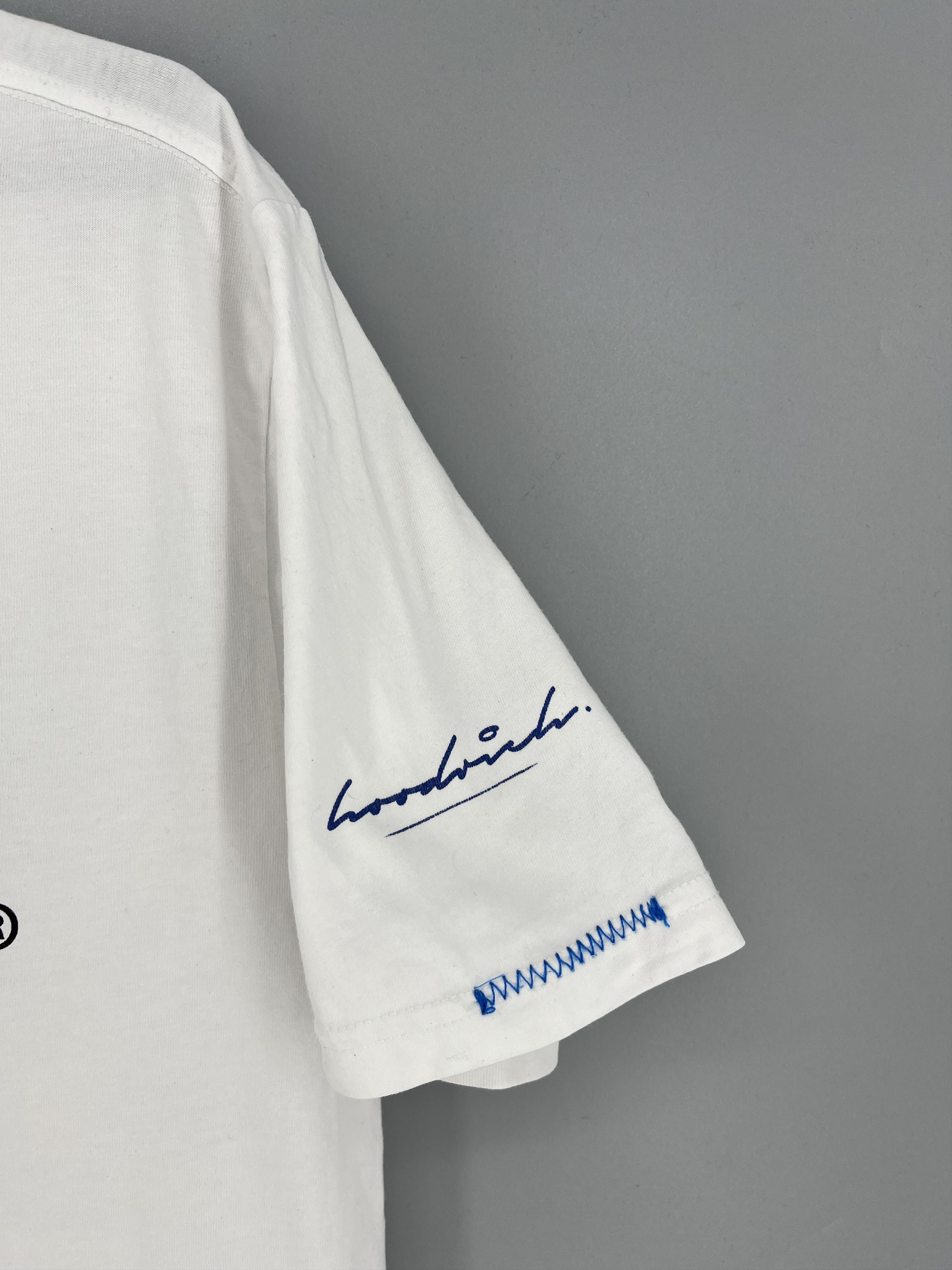 Vintage Hype Hoodrich Big Logo Drill Y2K Streetwear White Tee Size US M / EU 48-50 / 2 - 9 Thumbnail