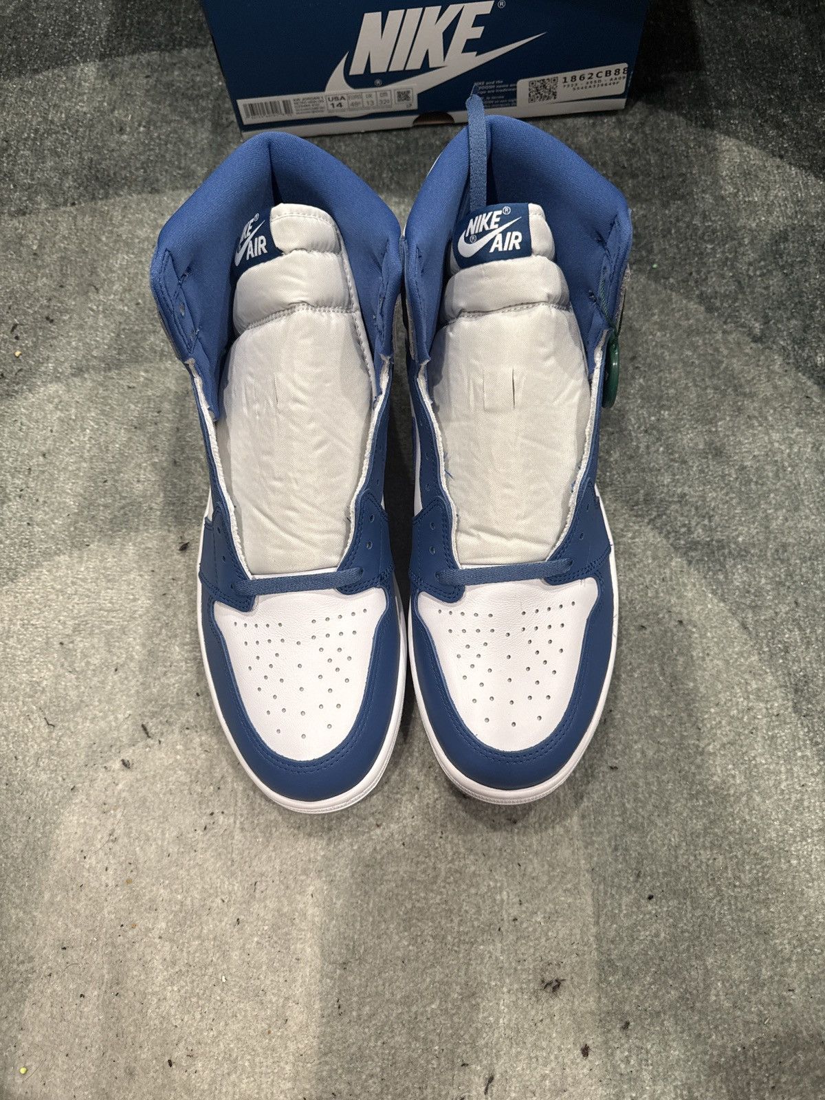 Jordan Brand Jordan 1 Retro High OG True Blue Size US 14 / EU 47 - 6 Thumbnail