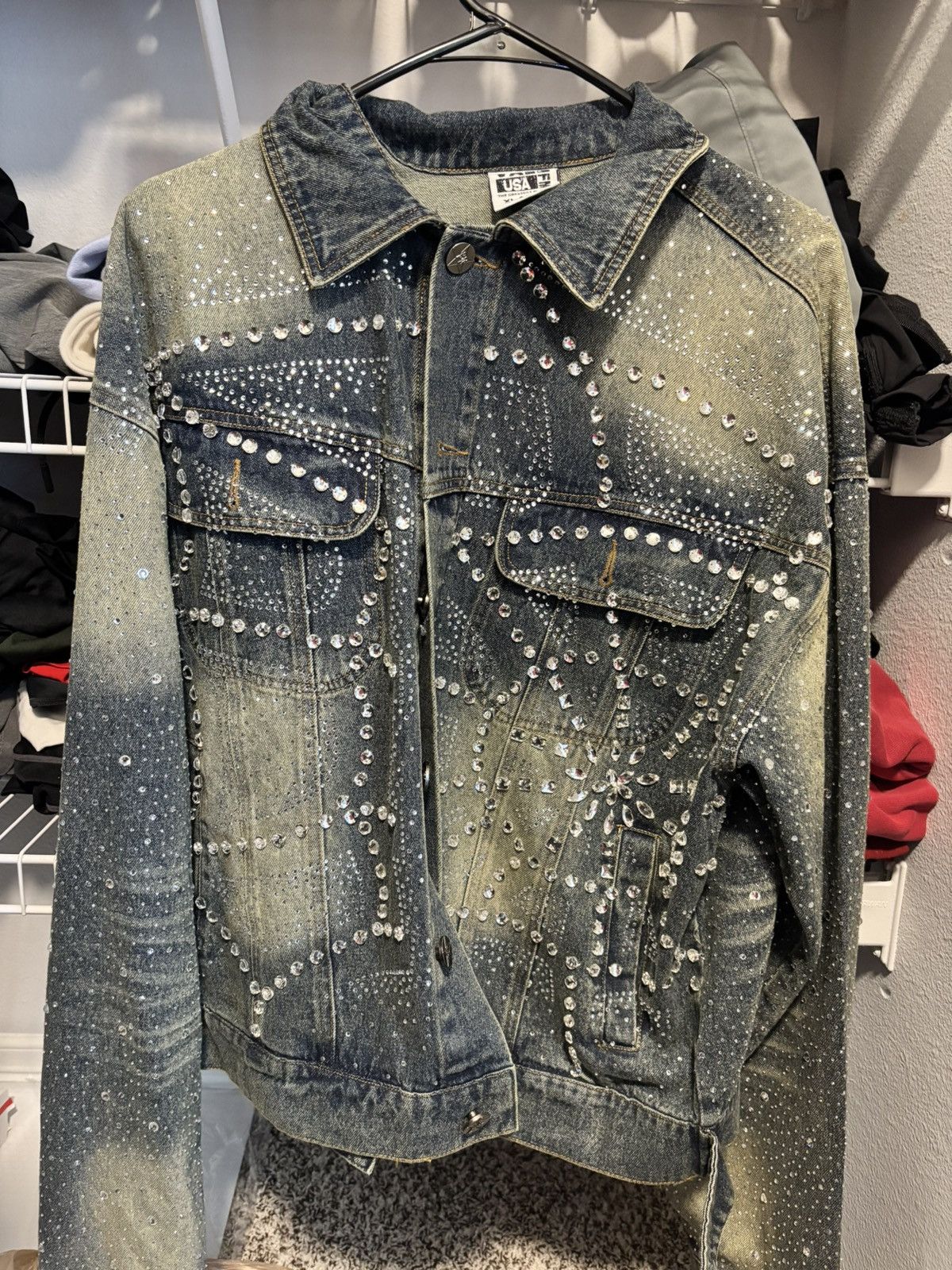 Vale Vaseline’s. Rhinestone jacket Size US XL / EU 56 / 4 - 1 Thumbnail