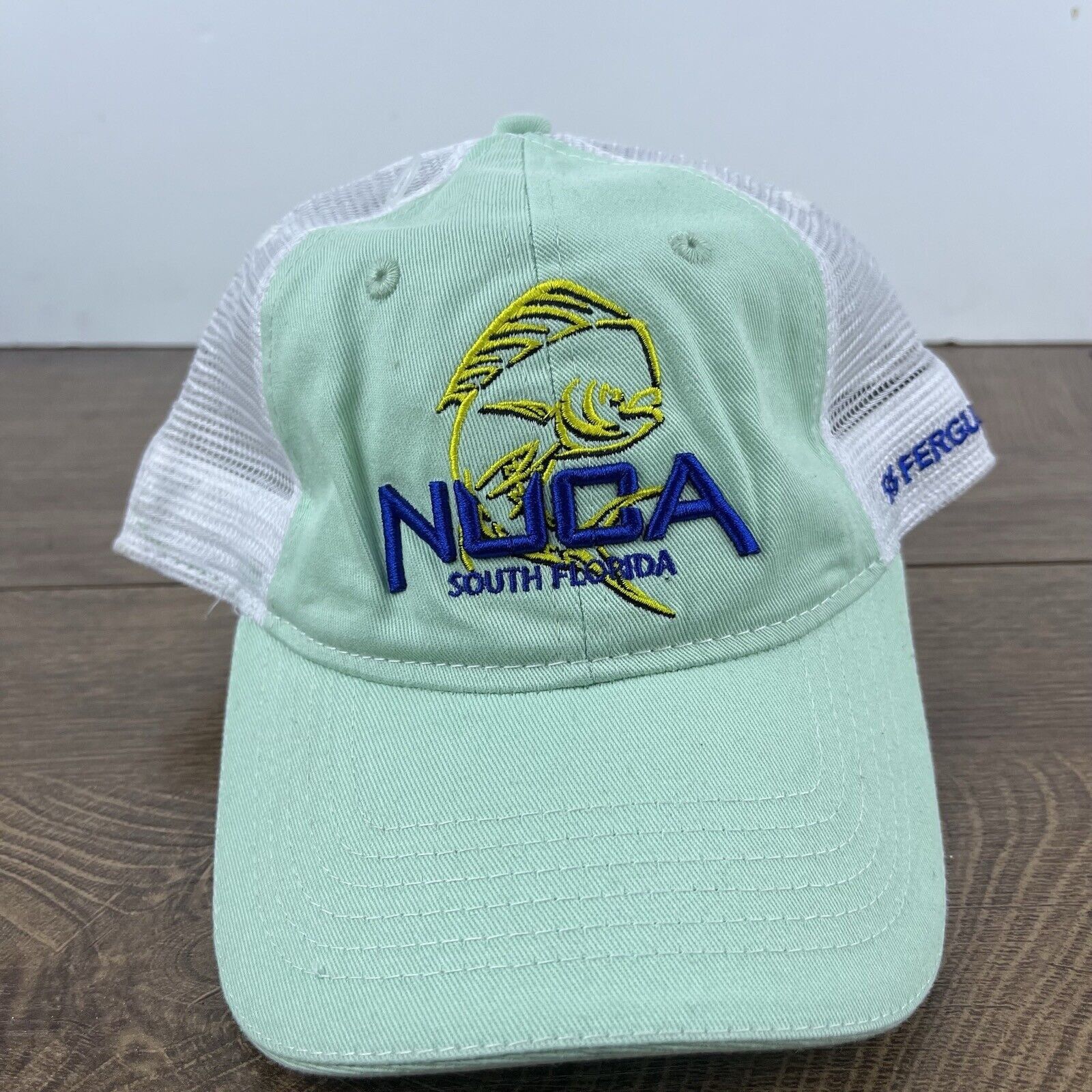 Other NUCA South Florida Hat Adjustable Hat Teal Blue Adjustable H Size ONE SIZE - 4 Thumbnail