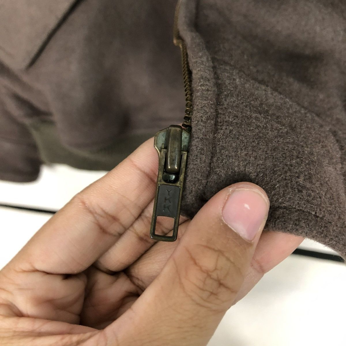Vintage 🔥RICH BLACK VINTAGE BOMBER WOOL JACKET TENSON ISSEY MIYAKE Size US L / EU 52-54 / 3 - 18 Thumbnail