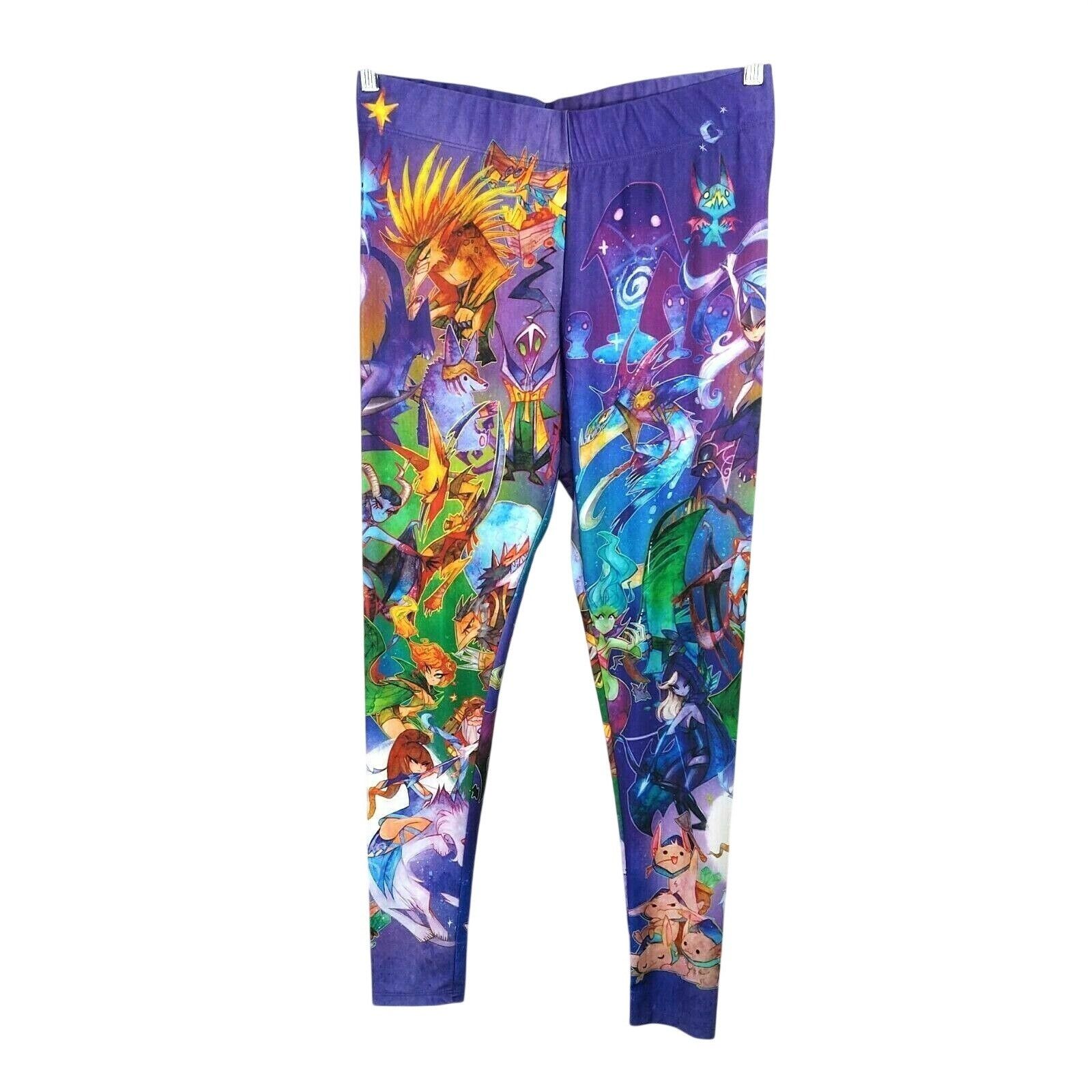 Other WeLoveFine Dota 2 Watercolor Hero Leggings Women Size 2XL Size 31" - 1 Thumbnail