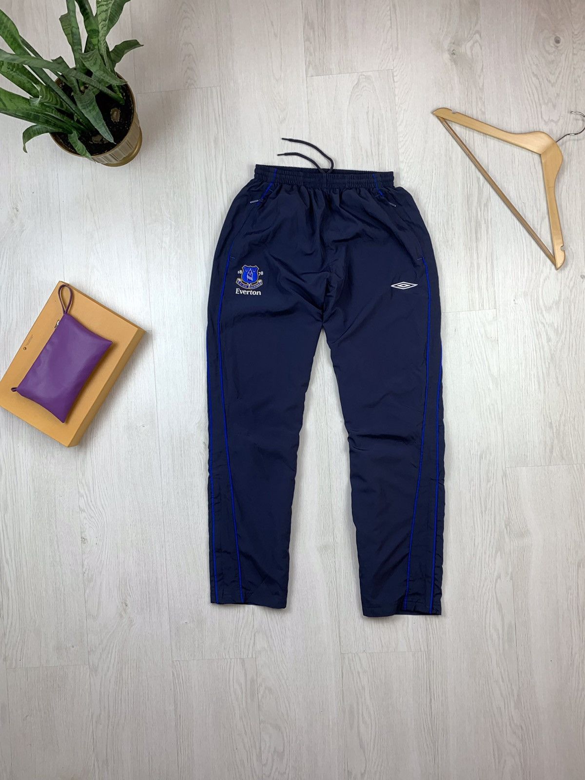 Umbro Umbro EVERTON Vintage Navy Pants Size S Size US 30 / EU 46 - 1 Thumbnail