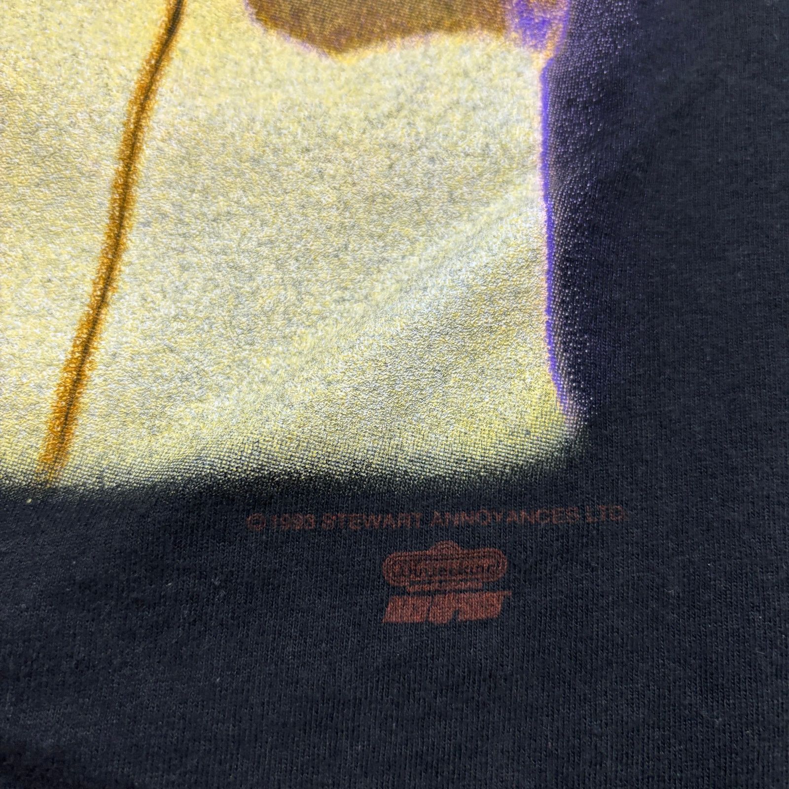 Band Tees × Hanes × Vintage Vintage 1993 Rod Stewart A Night To Remember Shirt Men's XL Size US XL / EU 56 / 4 - 7 Thumbnail