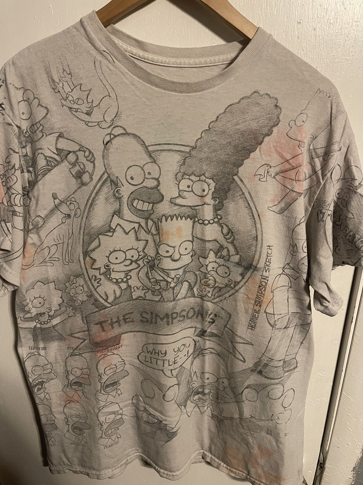 Liquid Blue Vintage Simpsons x Liquid Blue Tee Size US L / EU 52-54 / 3 - 2 Thumbnail