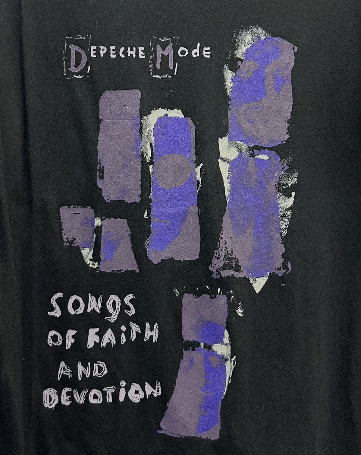 Band Tees BAND DEPECHE MODE SONGS OF FAITH AND DEVOTION SHIRT Size US L / EU 52-54 / 3 - 3 Thumbnail