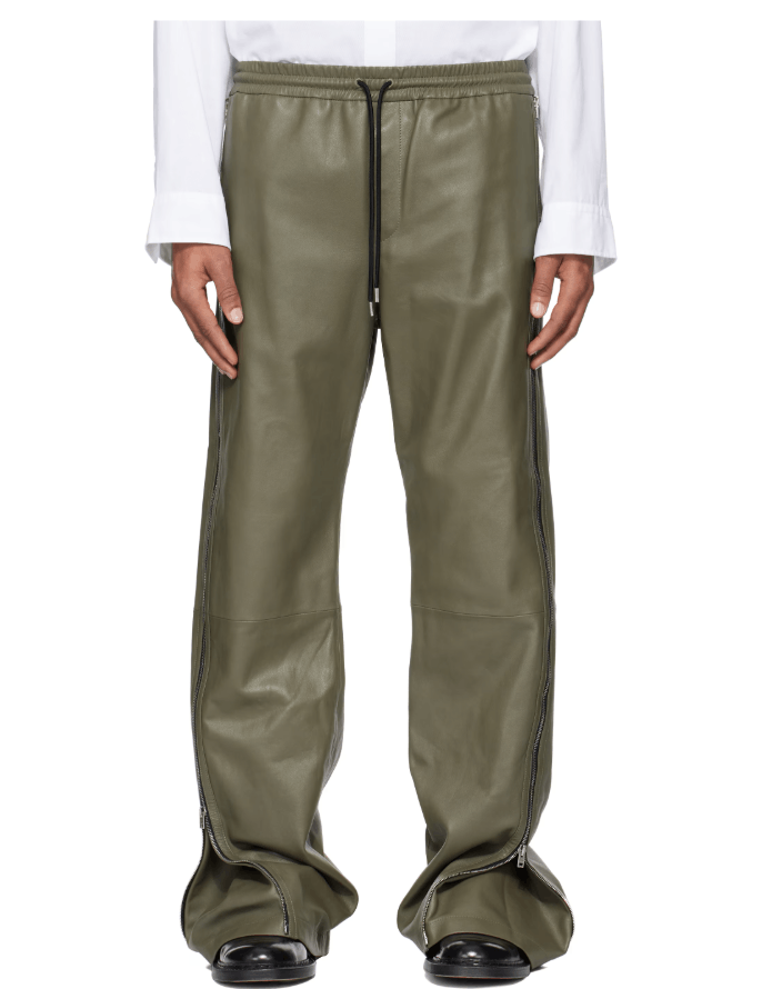 Acne Studios BNWT SS25 ACNE STUDIOS LEATHER PANTS 46 Size US 30 / EU 46 - 1 Thumbnail