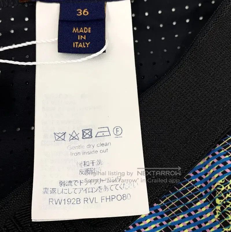 Louis Vuitton Louis Vuitton Blue XS Casual Pants . Size 22" - 6 Thumbnail