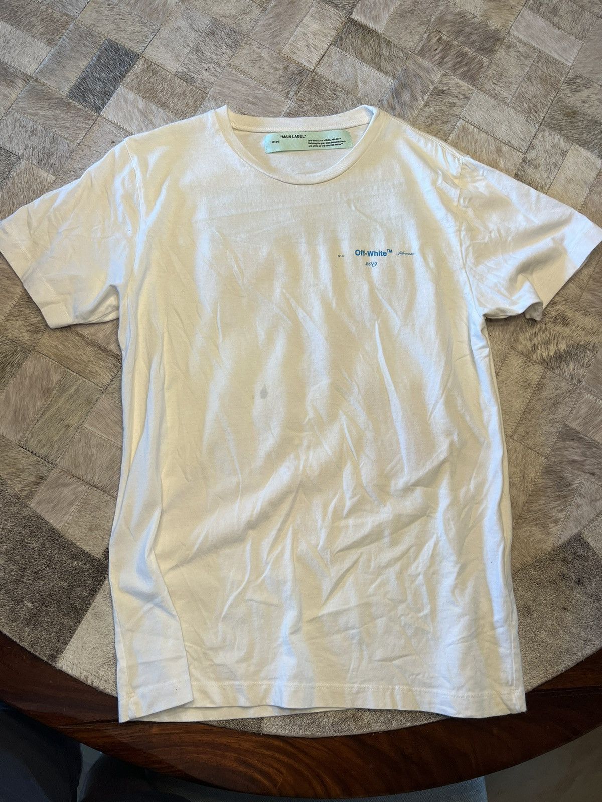 Off-White Off-White™ fall-winter 2019 tee Size US S / EU 44-46 / 1 - 1 Thumbnail