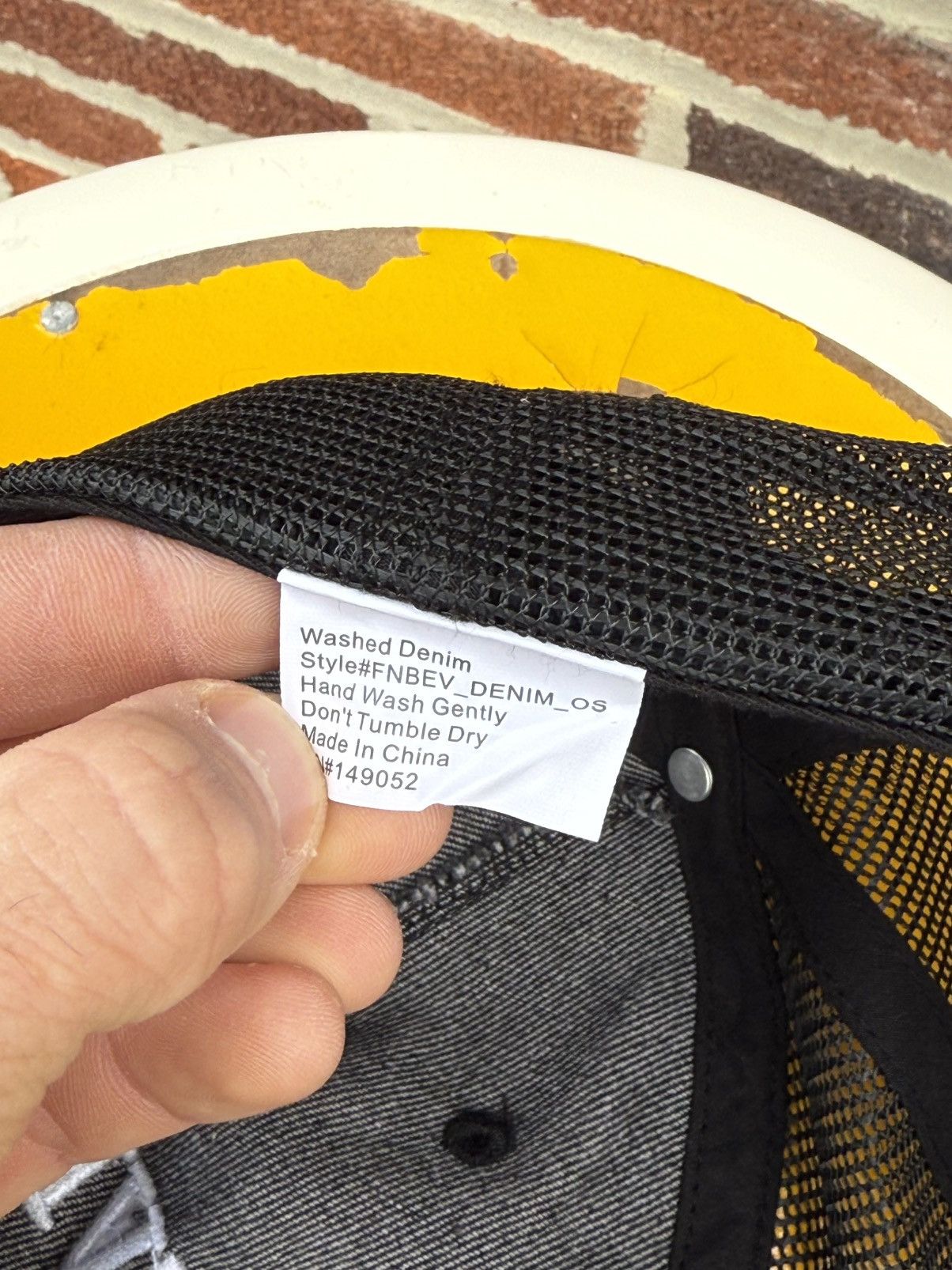 Other Beverly Hills Washed Denim Cap Size ONE SIZE - 9 Thumbnail