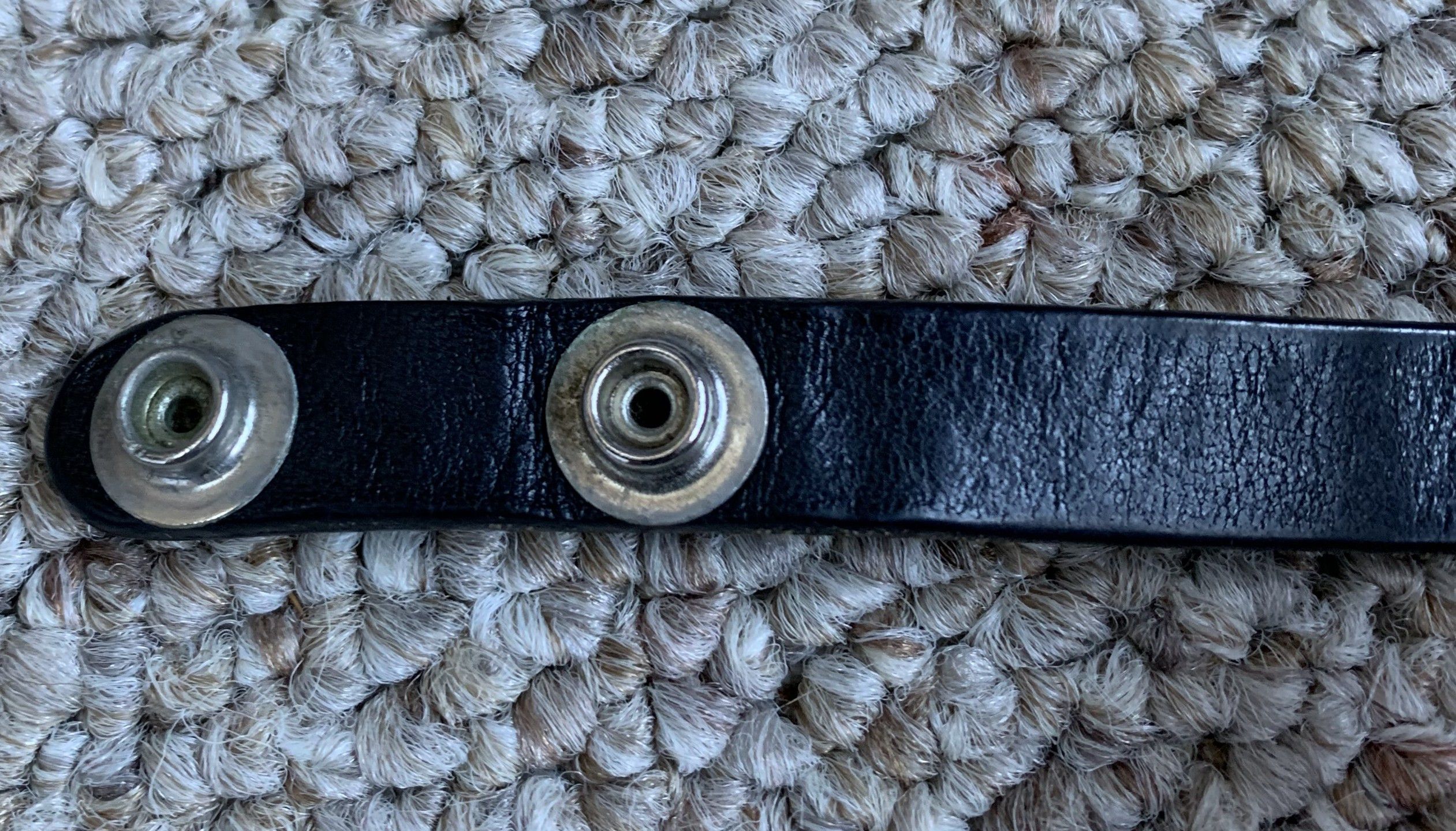 Chrome Hearts Chrome Hearts Leather Silver Dagger Snap Bracelet Size ONE SIZE - 9 Thumbnail