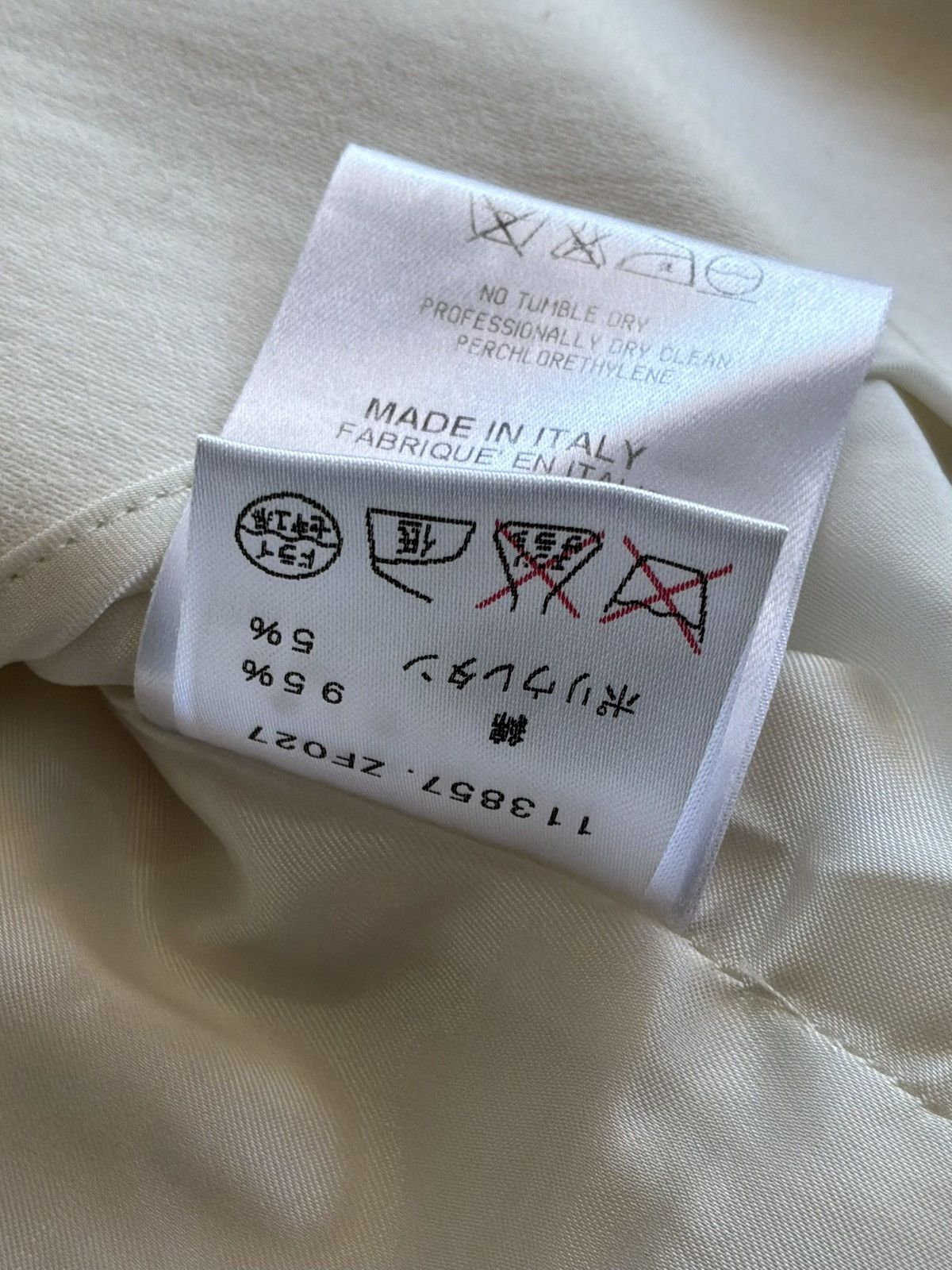 Gucci 2003 - Gucci - Tom Ford Era - Structured Moto Jacket Size XS / US 0-2 / IT 36-38 - 14 Thumbnail