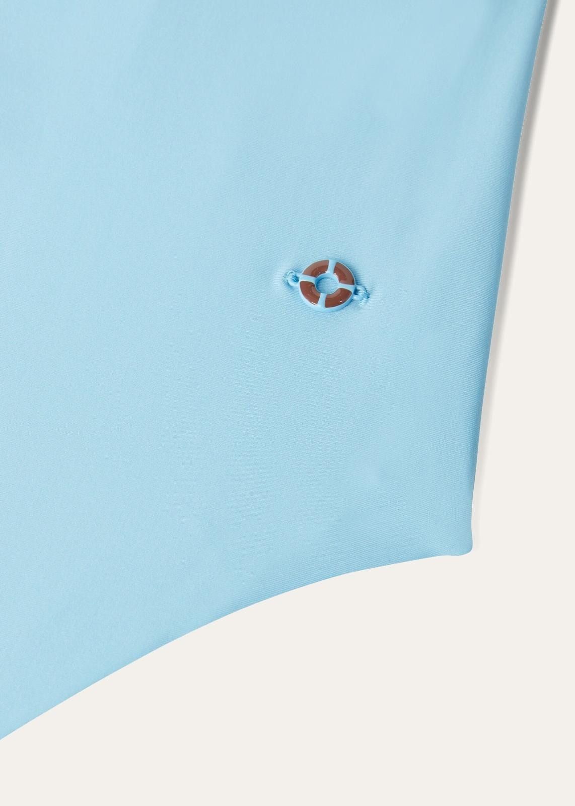 Loro Piana o1srvl11e0725 FAN0873 One-piece Swimsuit in Light Blue Size S / US 4 / IT 40 - 3 Thumbnail