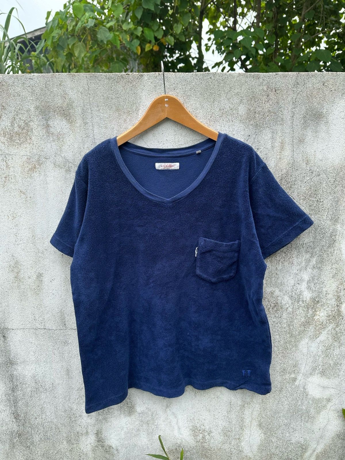 Blue Blue Japan HR market velvet tee Size US L / EU 52-54 / 3 - 5 Thumbnail