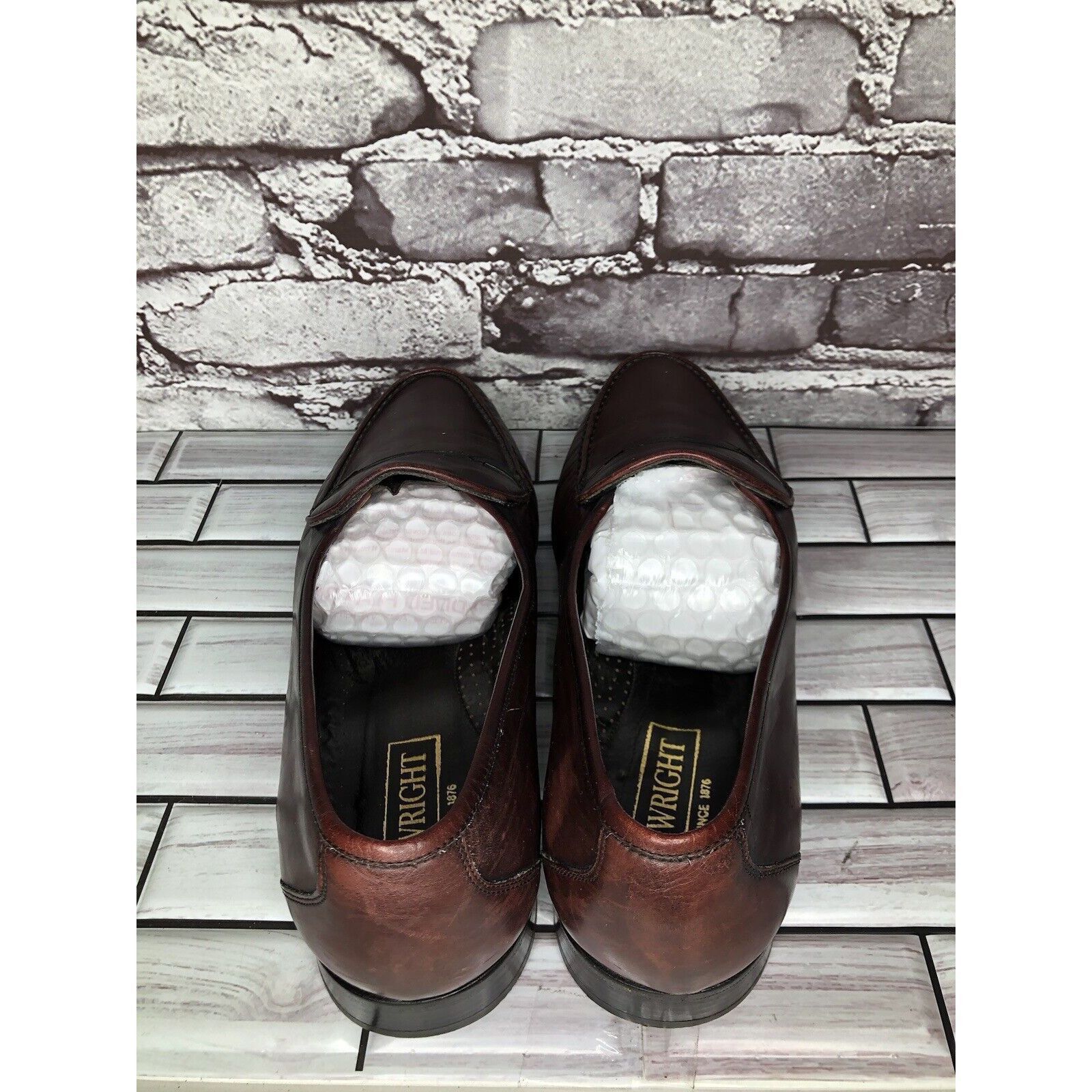 E.T. Wright E.T. Wright 1876 Brown Leather Loafers Slip On Dress Shoes M Size US 10.5 / EU 43-44 - 5 Thumbnail