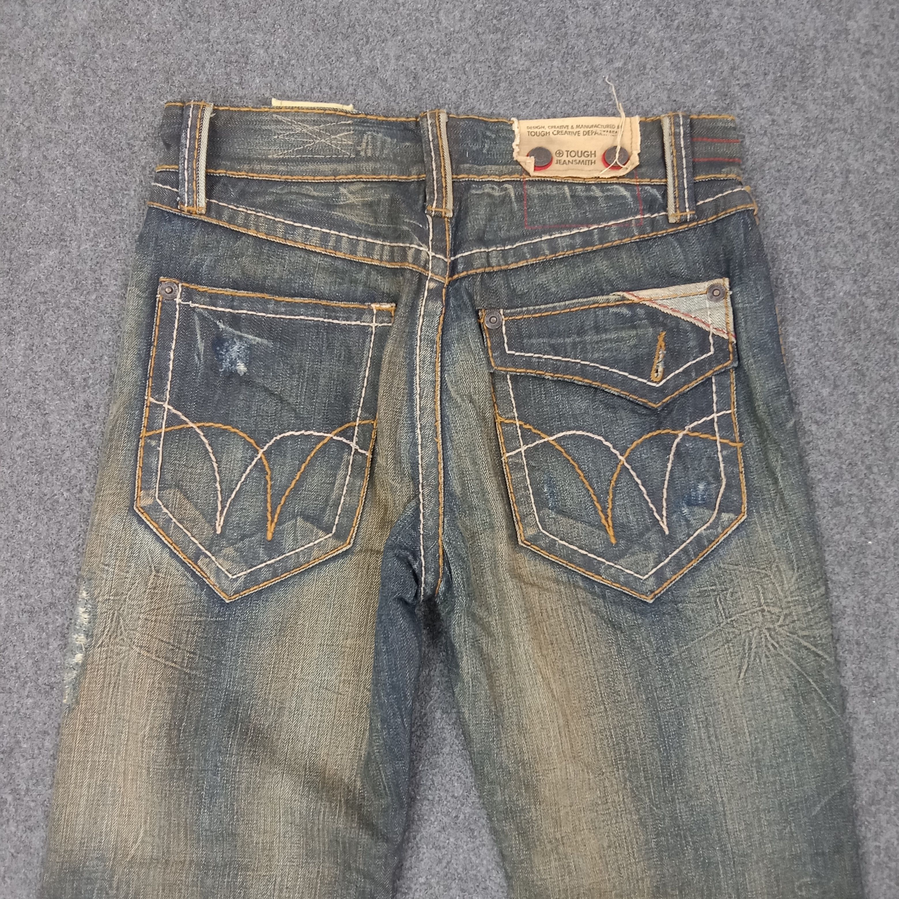 Vintage Tough Jeansmith Street Military Style DenimJeans C258N18 Size US 32 / EU 48 - 9 Thumbnail