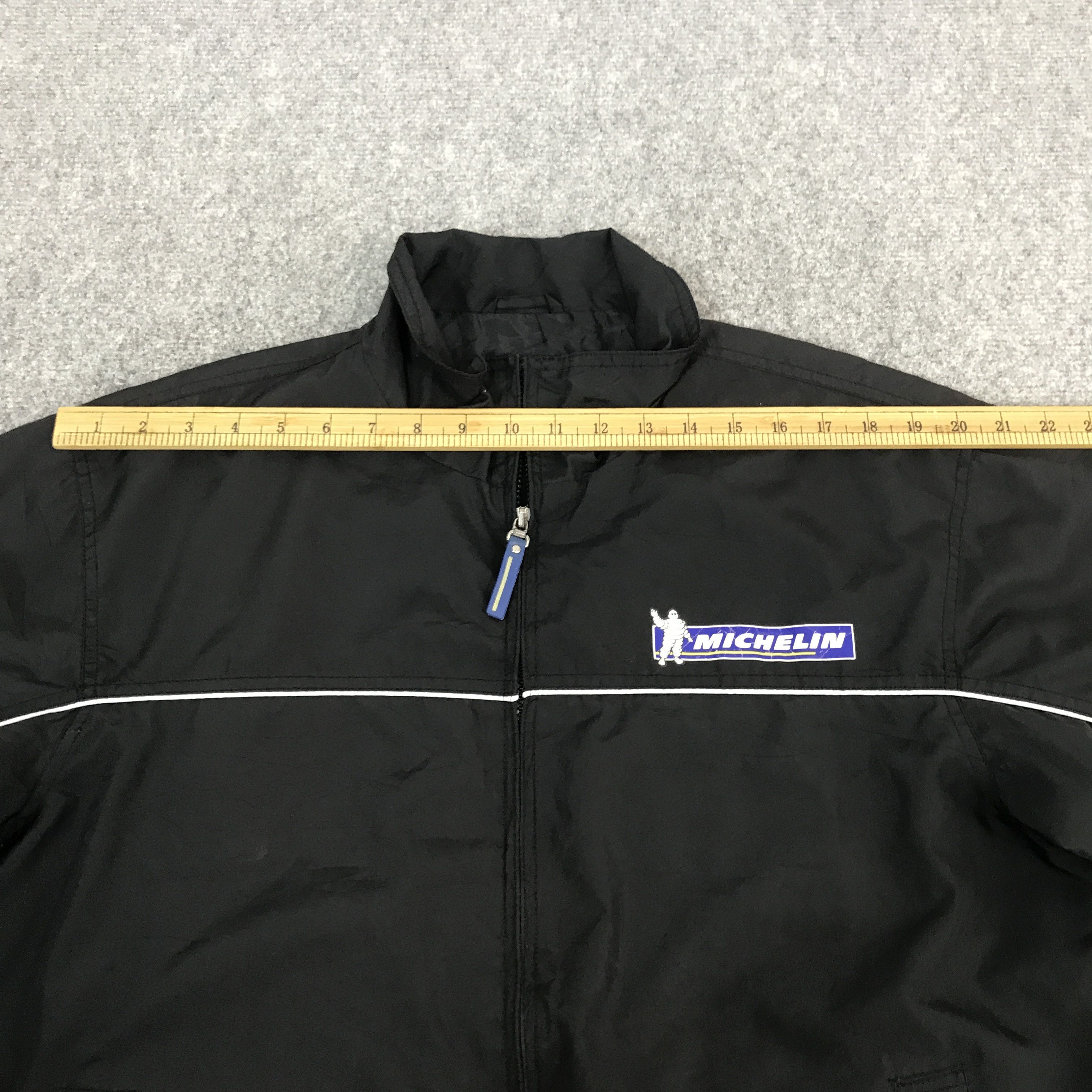 Japanese Brand Michelin Windbreaker Jacket Size US L / EU 52-54 / 3 - 6 Thumbnail