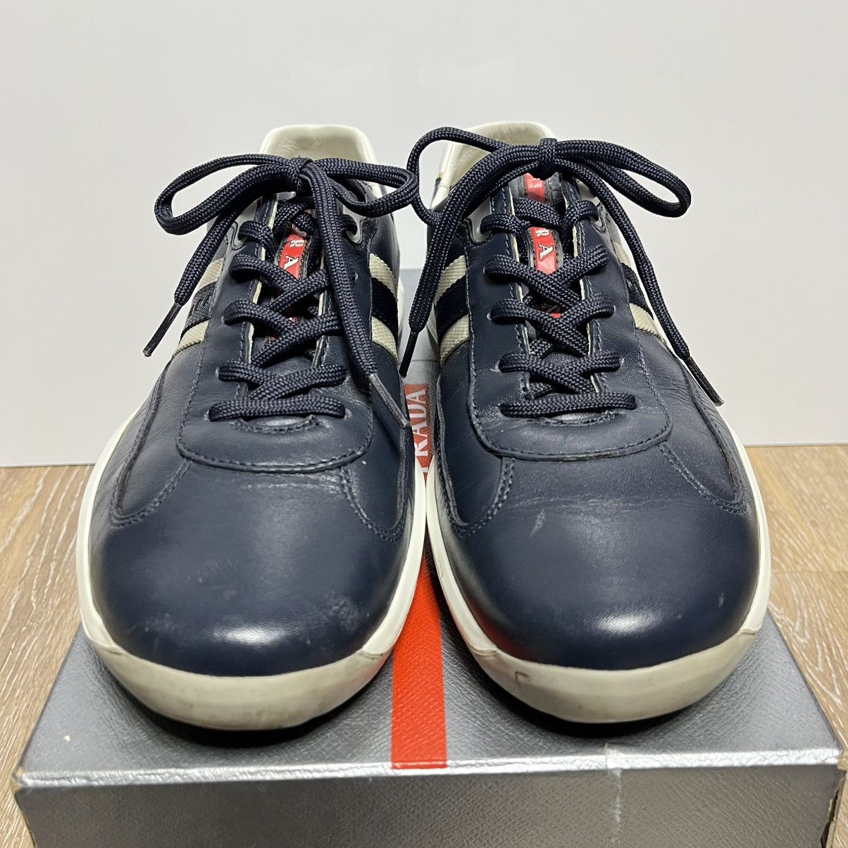 Prada y2k prada cup sneakers Size US 7.5 / EU 40-41 - 4 Thumbnail