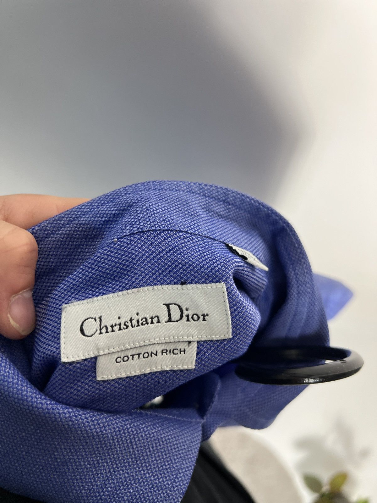 Christian Dior Monsieur Luxury Cristian Dior Shirts Button Up Small Logo Size US L / EU 52-54 / 3 - 5 Thumbnail