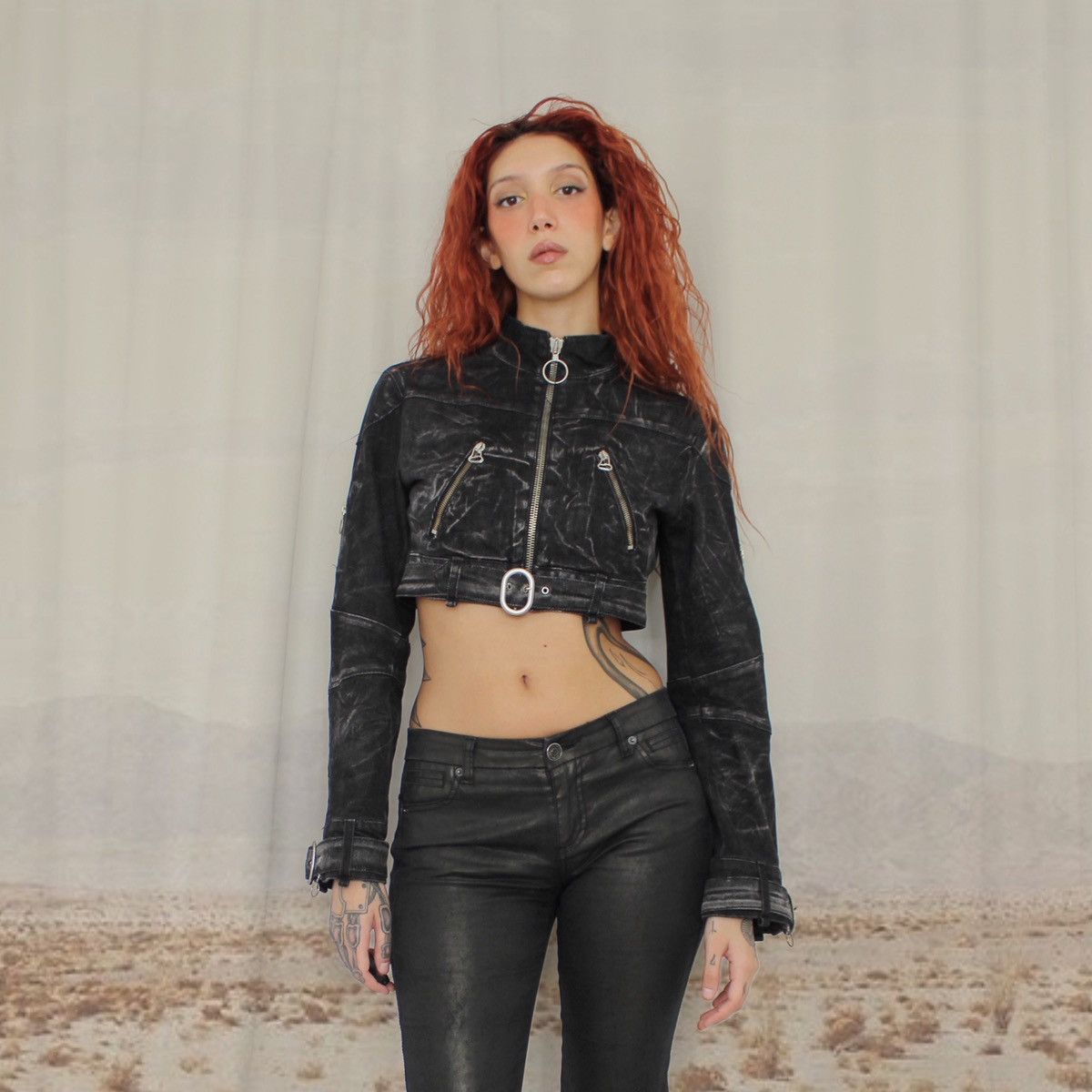 Miss Sixty 🦓MISS SIXTY CROP JACKET🦓 Size M / US 6-8 / IT 42-44 - 1 Thumbnail