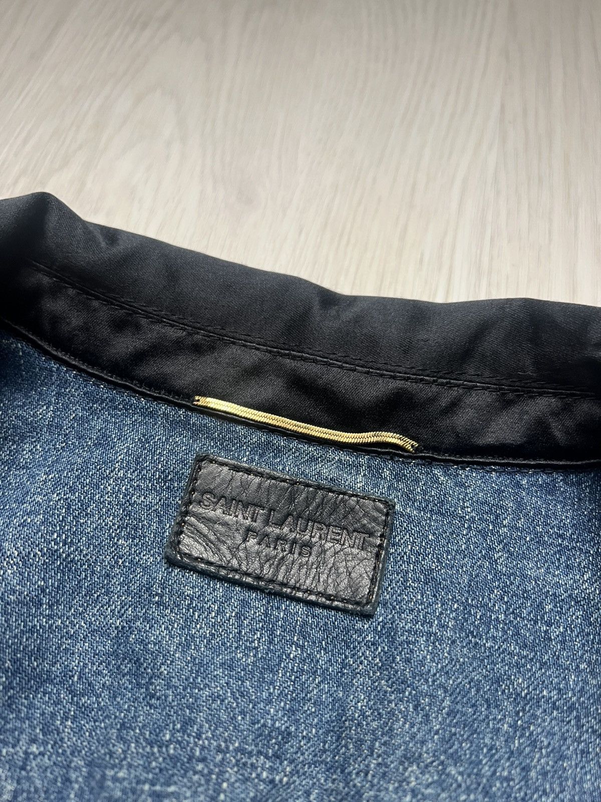 Saint Laurent Paris SS16 Saint Laurent by Hedi Slimane Denim Vest Size US XS / EU 42 / 0 - 7 Thumbnail